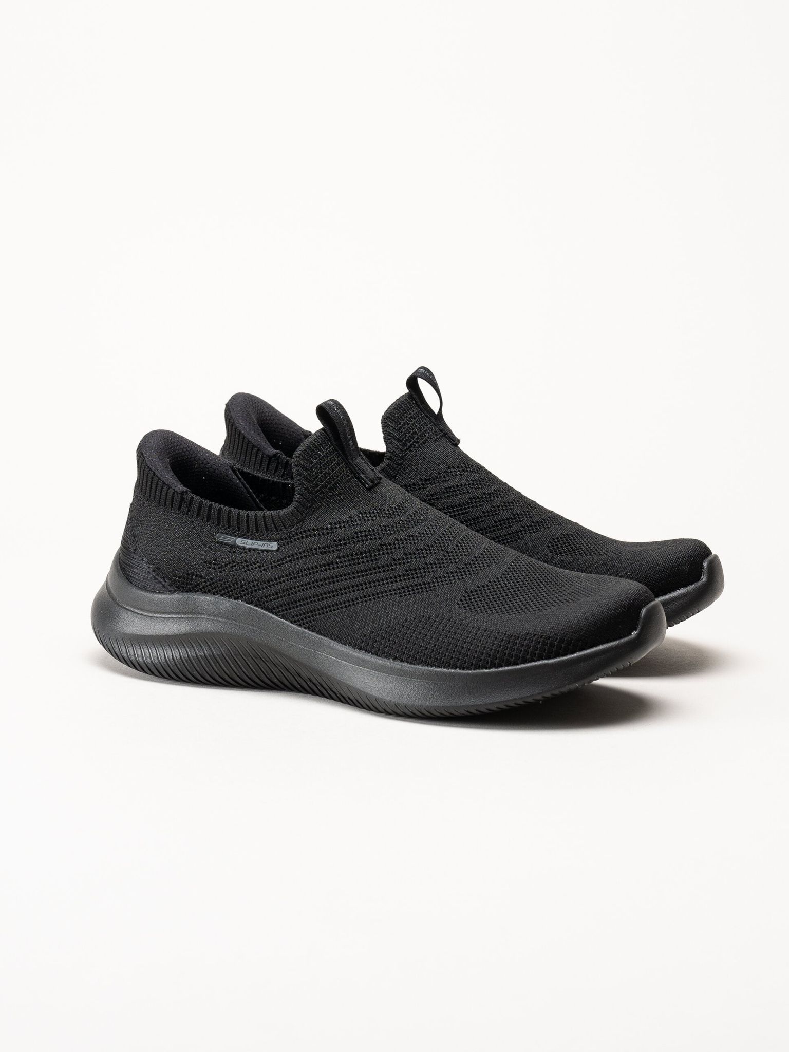 Skechers - Ultra Flex 4.0 - Svarta slip-ins sneakers
