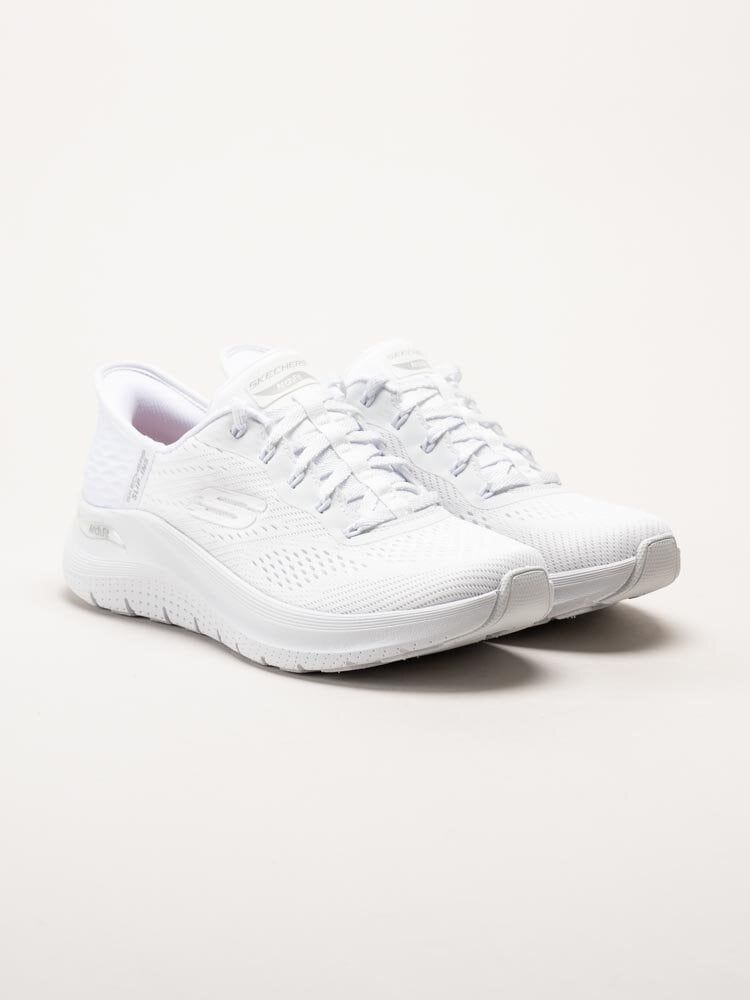 Skechers - Arch Fit 2.0 - Vita slip-ins sneakers i mesh