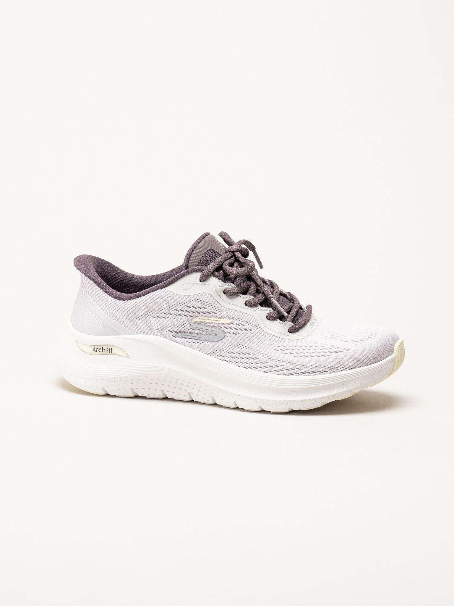 Skechers - Arch Fit 2.0 - Ljuslila slip-ins sneakers i mesh