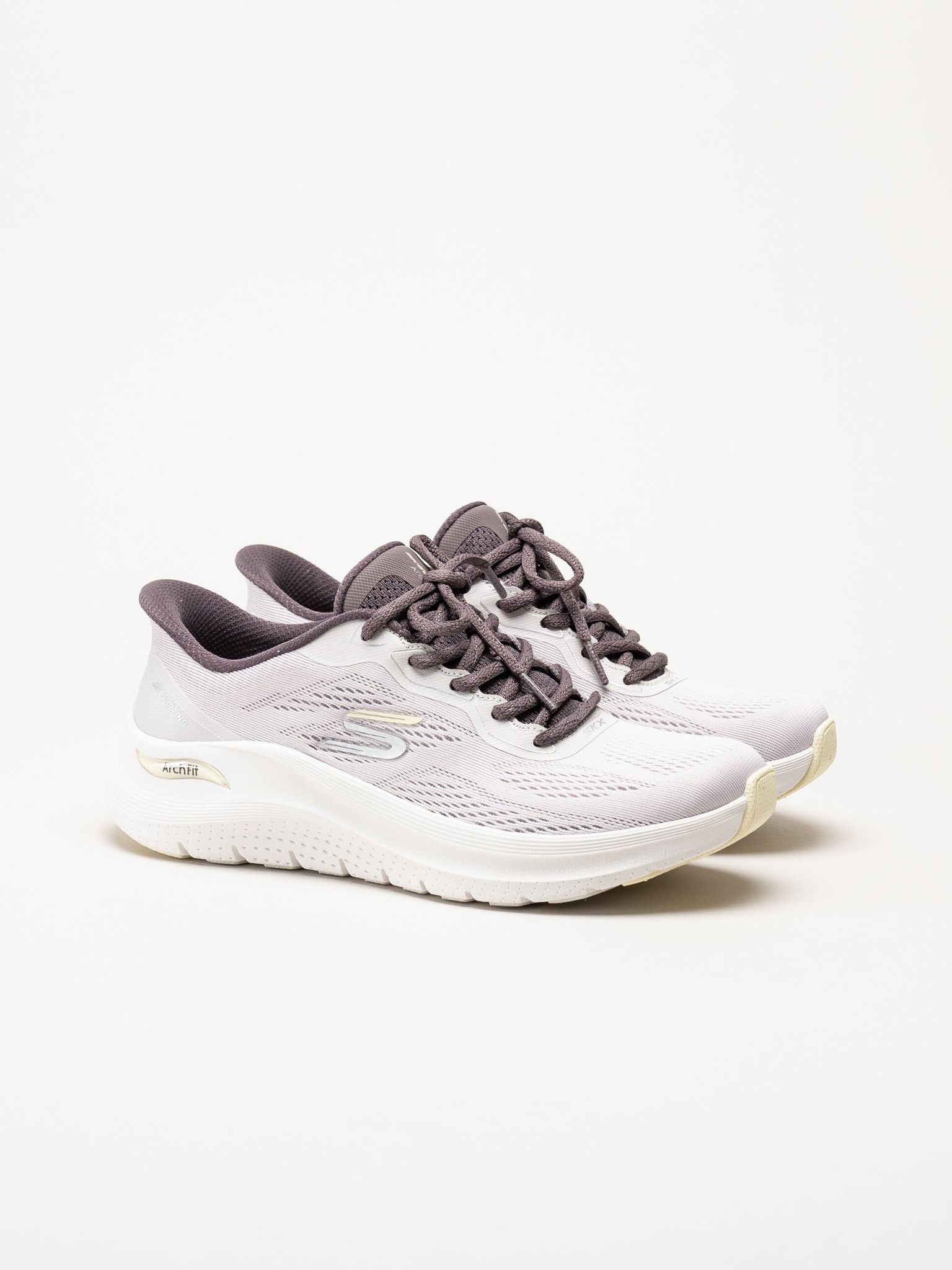 Skechers - Arch Fit 2.0 - Ljuslila slip-ins sneakers i mesh