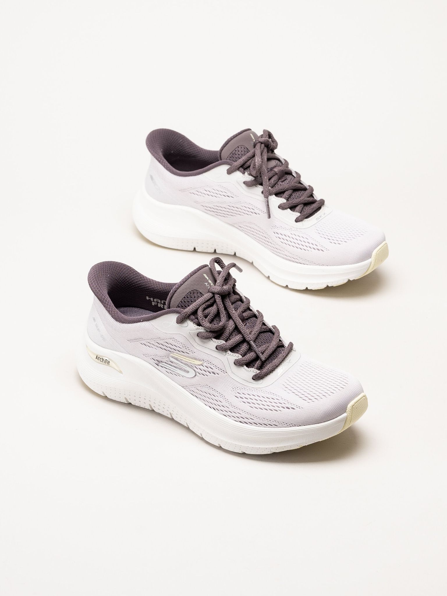 Skechers - Arch Fit 2.0 - Ljuslila slip-ins sneakers i mesh