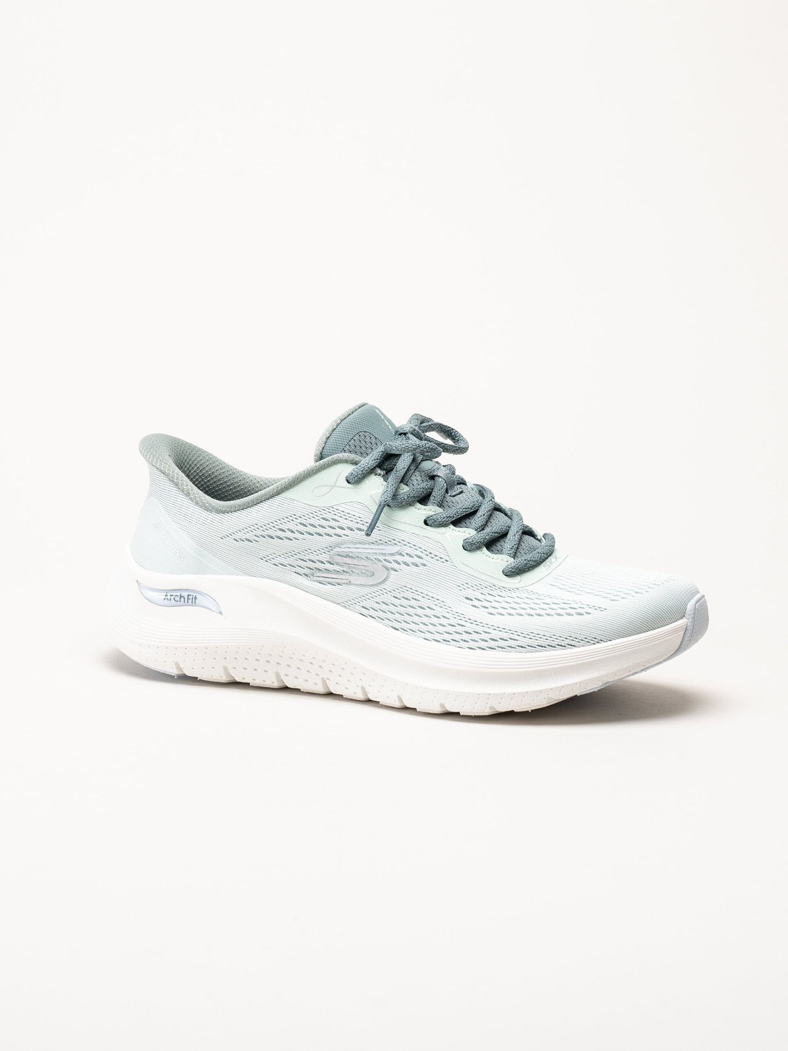 Skechers - Arch Fit 2.0 - Ljusgröna slip-ins sneakers