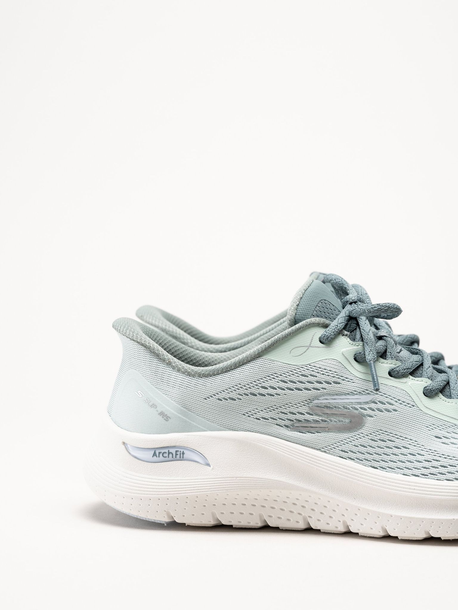 Skechers - Arch Fit 2.0 - Ljusgröna slip-ins sneakers