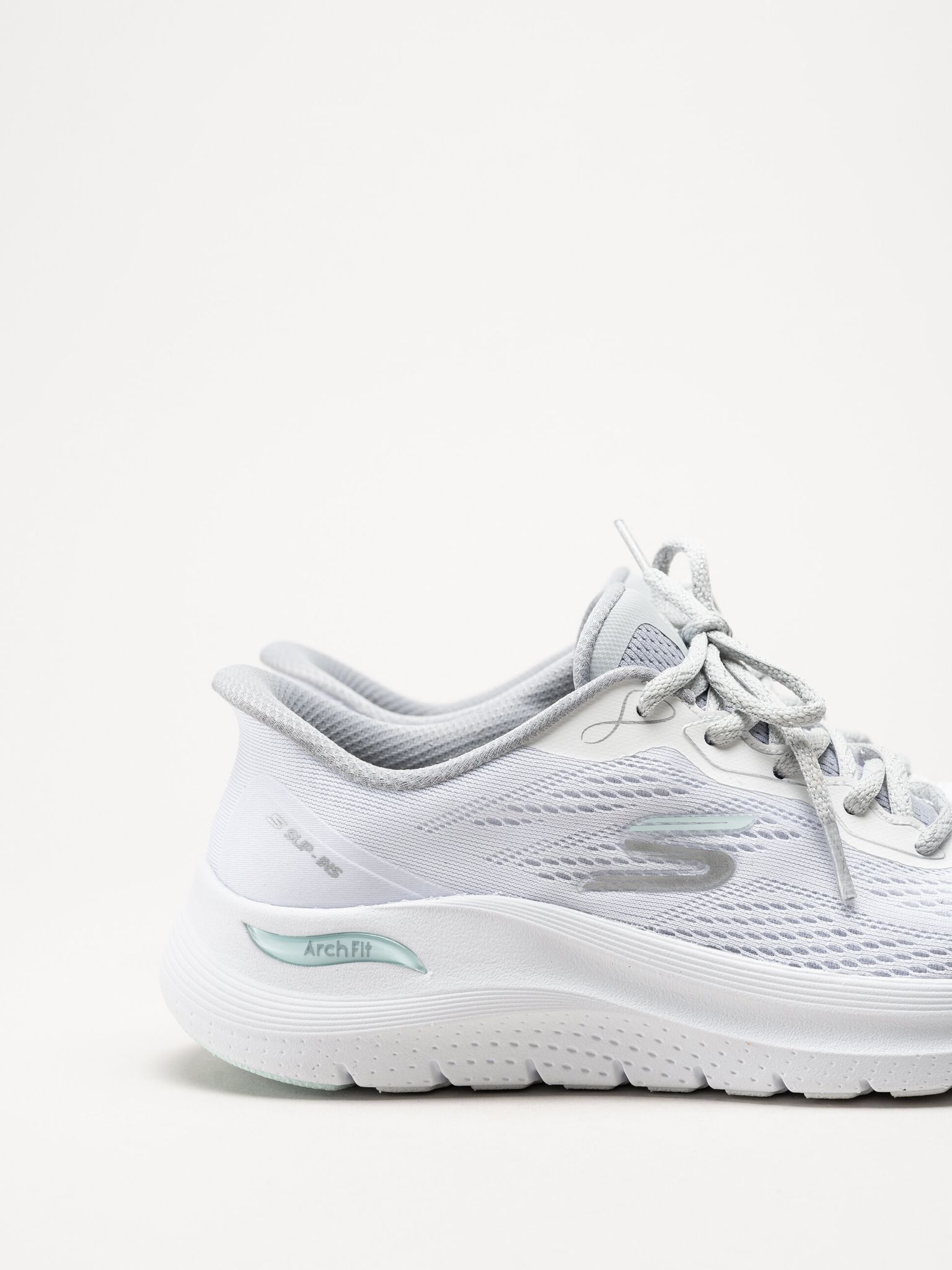 Skechers - Arch Fit 2.0 - Vita slip-ins sneakers i mesh