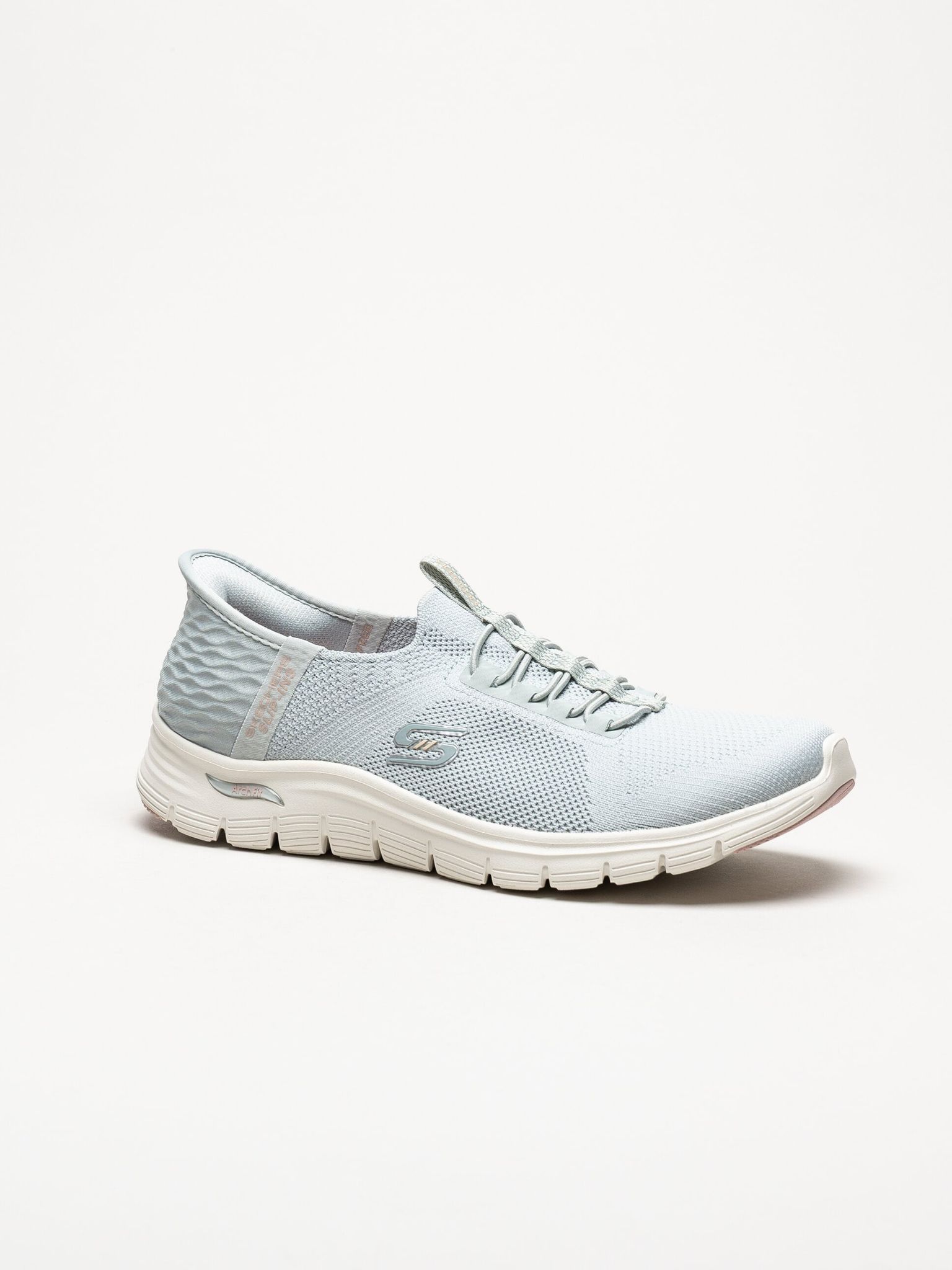 Skechers - Arch Fit Vista - Ljusgröna slip-ins sneakers