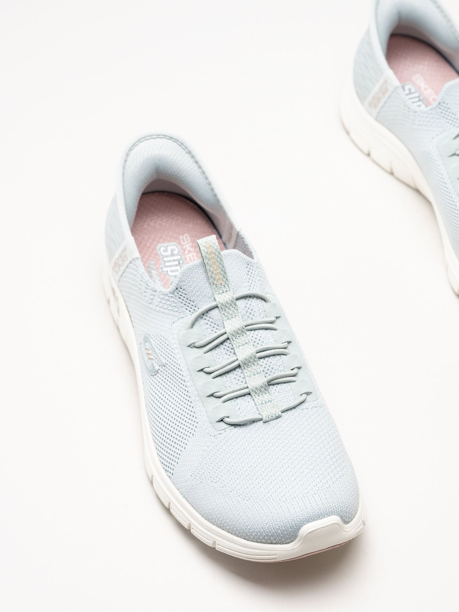 Skechers - Arch Fit Vista - Ljusgröna slip-ins sneakers
