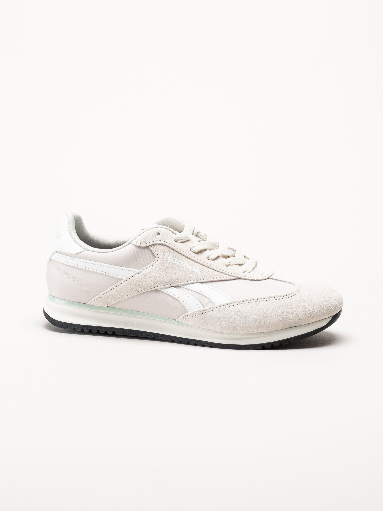 Reebok - World 70 - Beige sneakers i nylon och mocka