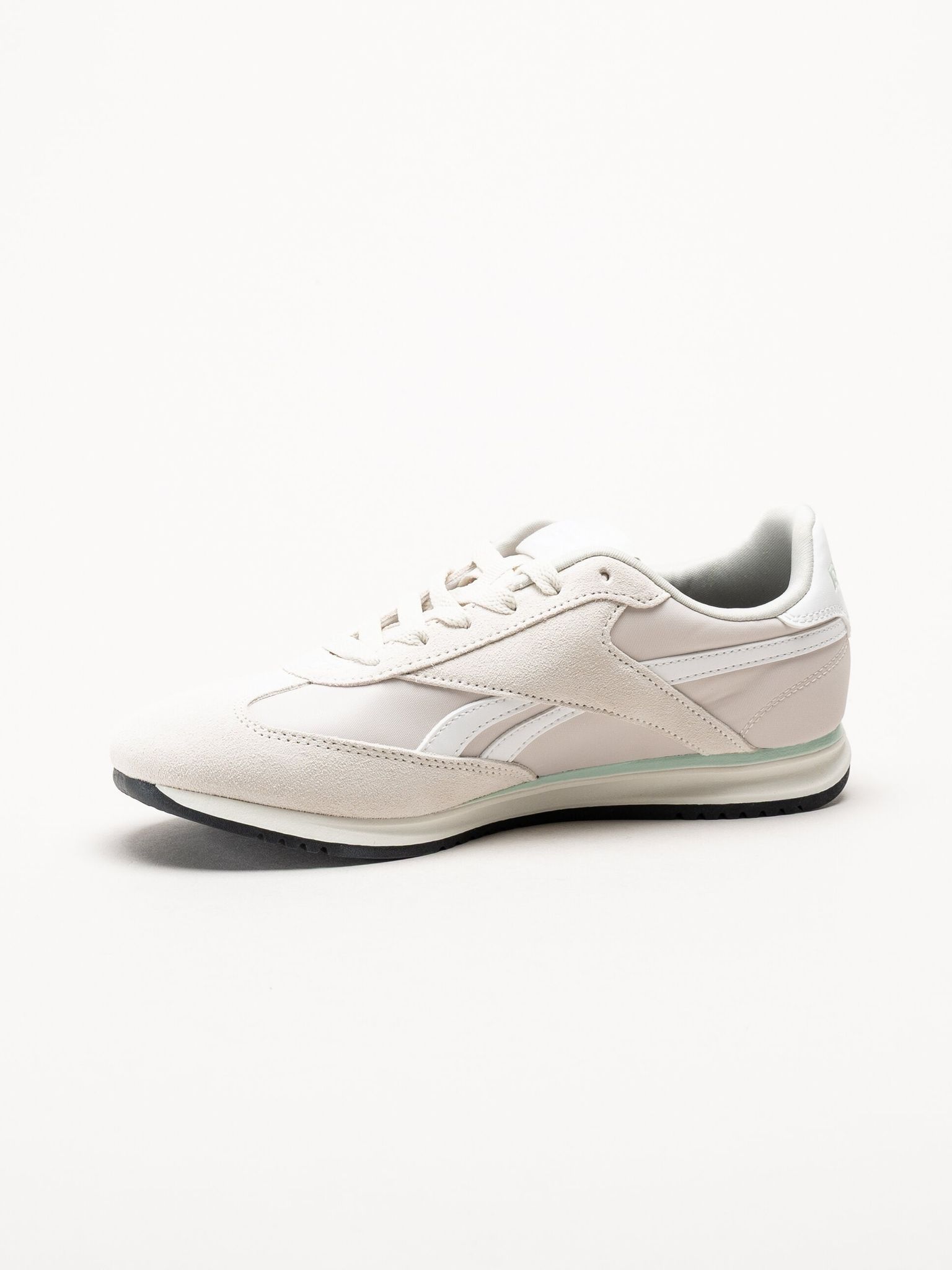 Reebok - World 70 - Beige sneakers i nylon och mocka