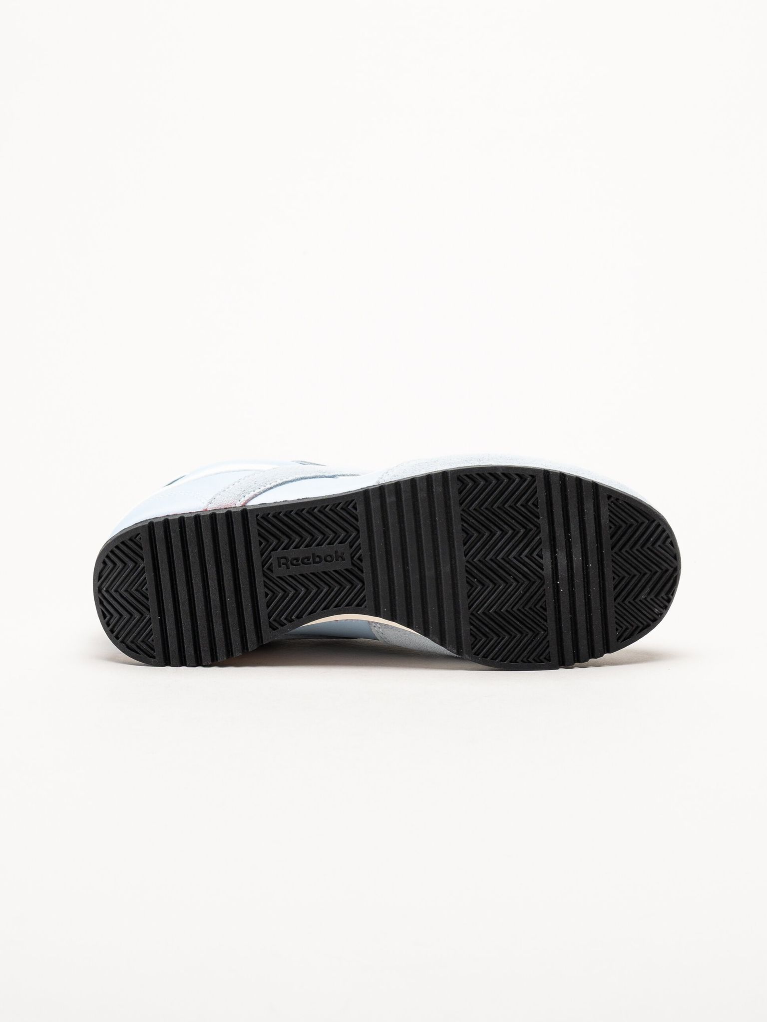 Reebok - World 70 - Ljusblå sneakers i nylon och mocka