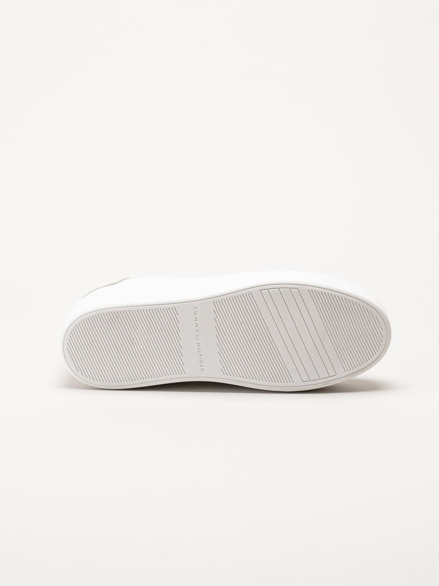 Tommy Hilfiger - Seren Platform 9C - Vita sneakers i skinn