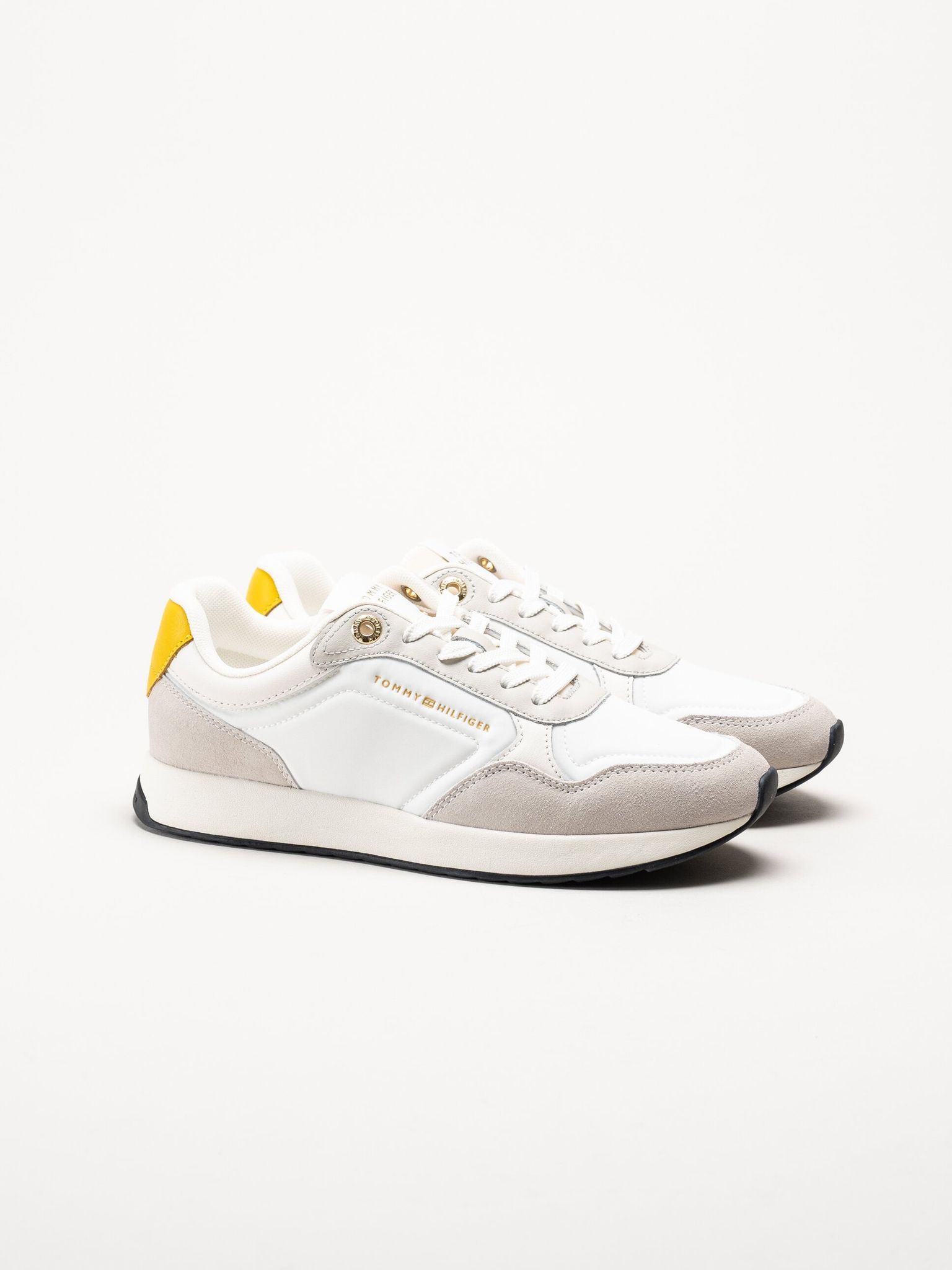 Tommy Hilfiger - Mix Material Runner - Vita sneakers