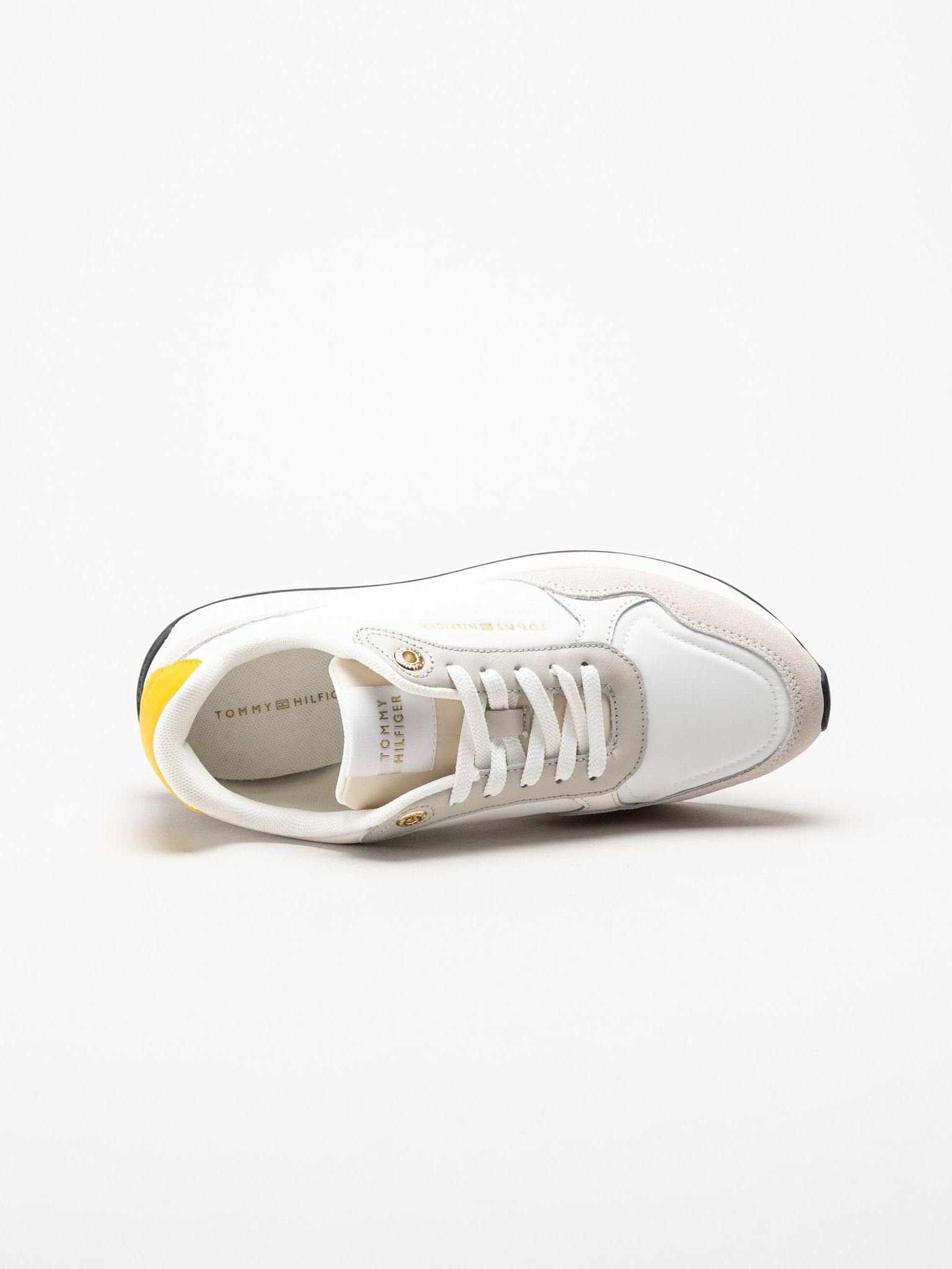 Tommy Hilfiger - Mix Material Runner - Vita sneakers