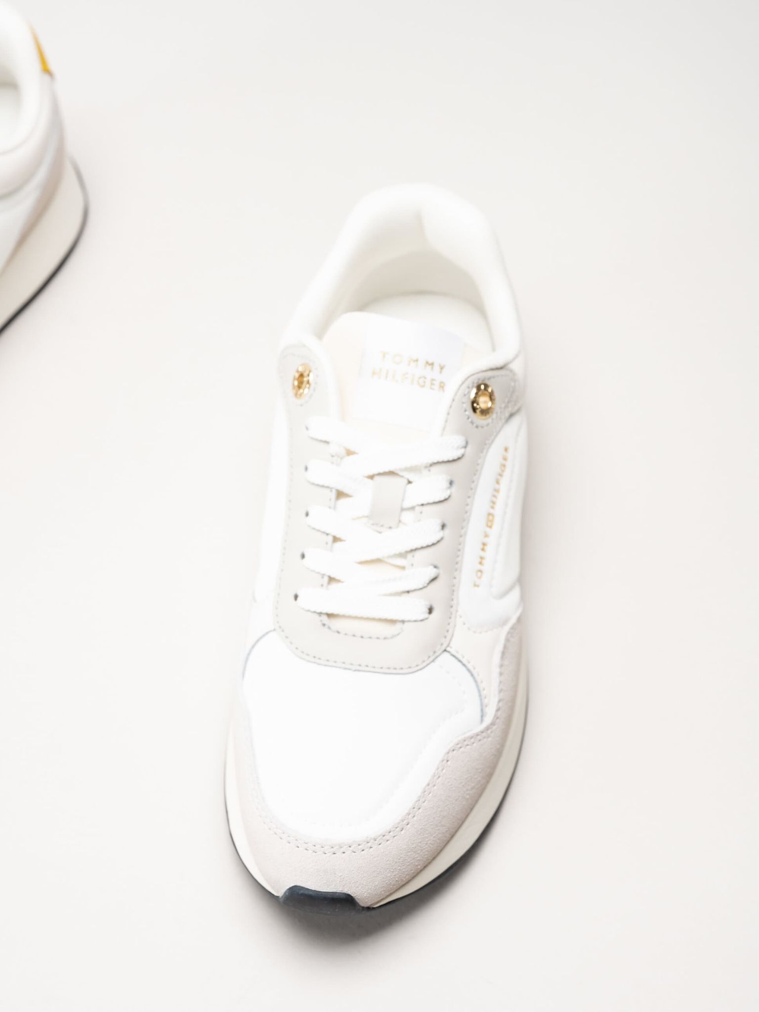 Tommy Hilfiger - Mix Material Runner - Vita sneakers