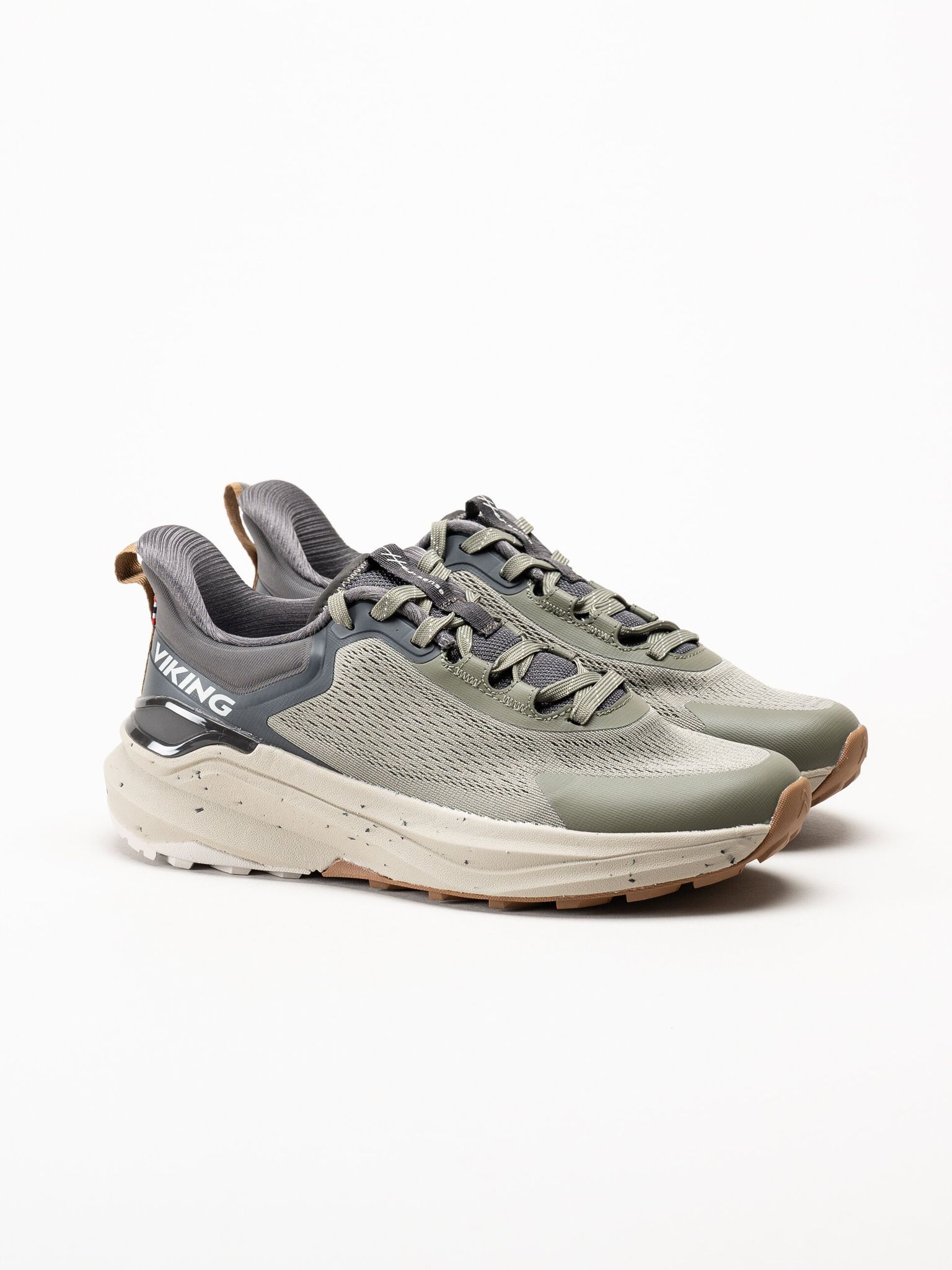 Viking Footwear - Her Sense - Gröna sneakers i mesh