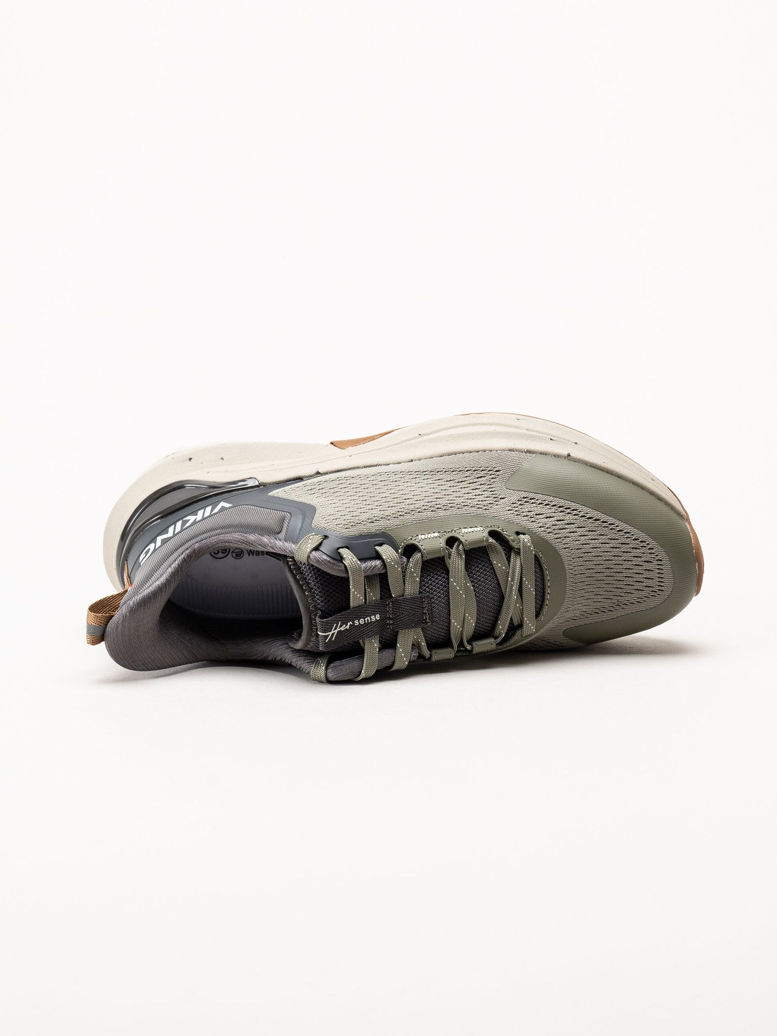 Viking Footwear - Her Sense - Gröna sneakers i mesh