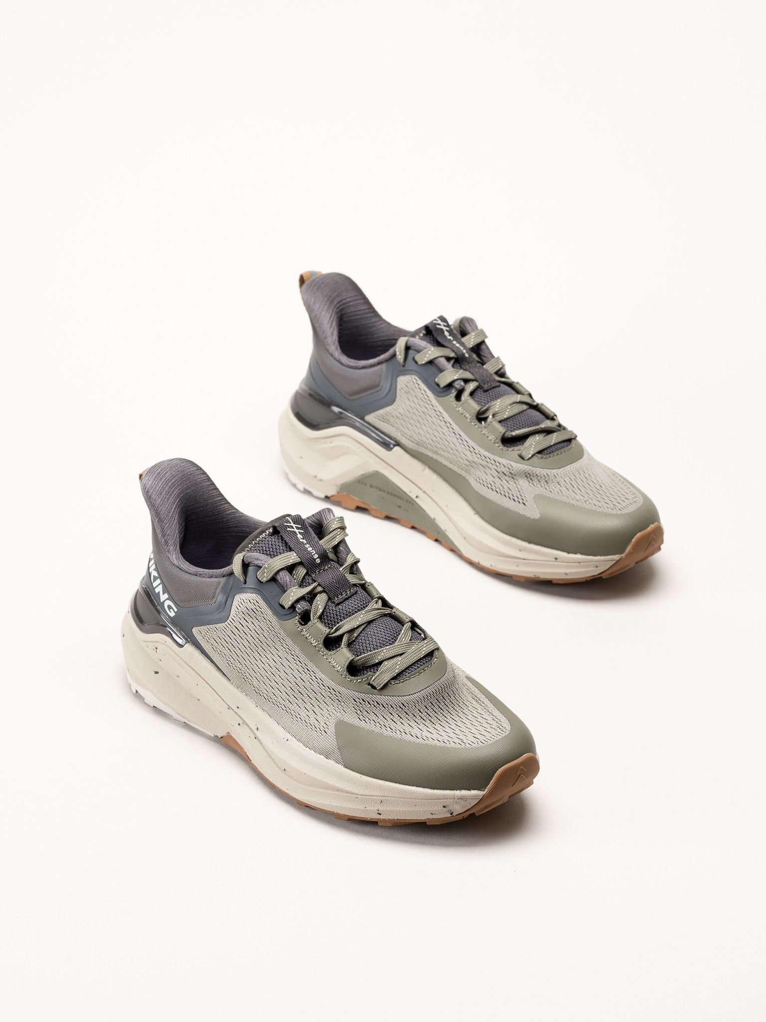 Viking Footwear - Her Sense - Gröna sneakers i mesh