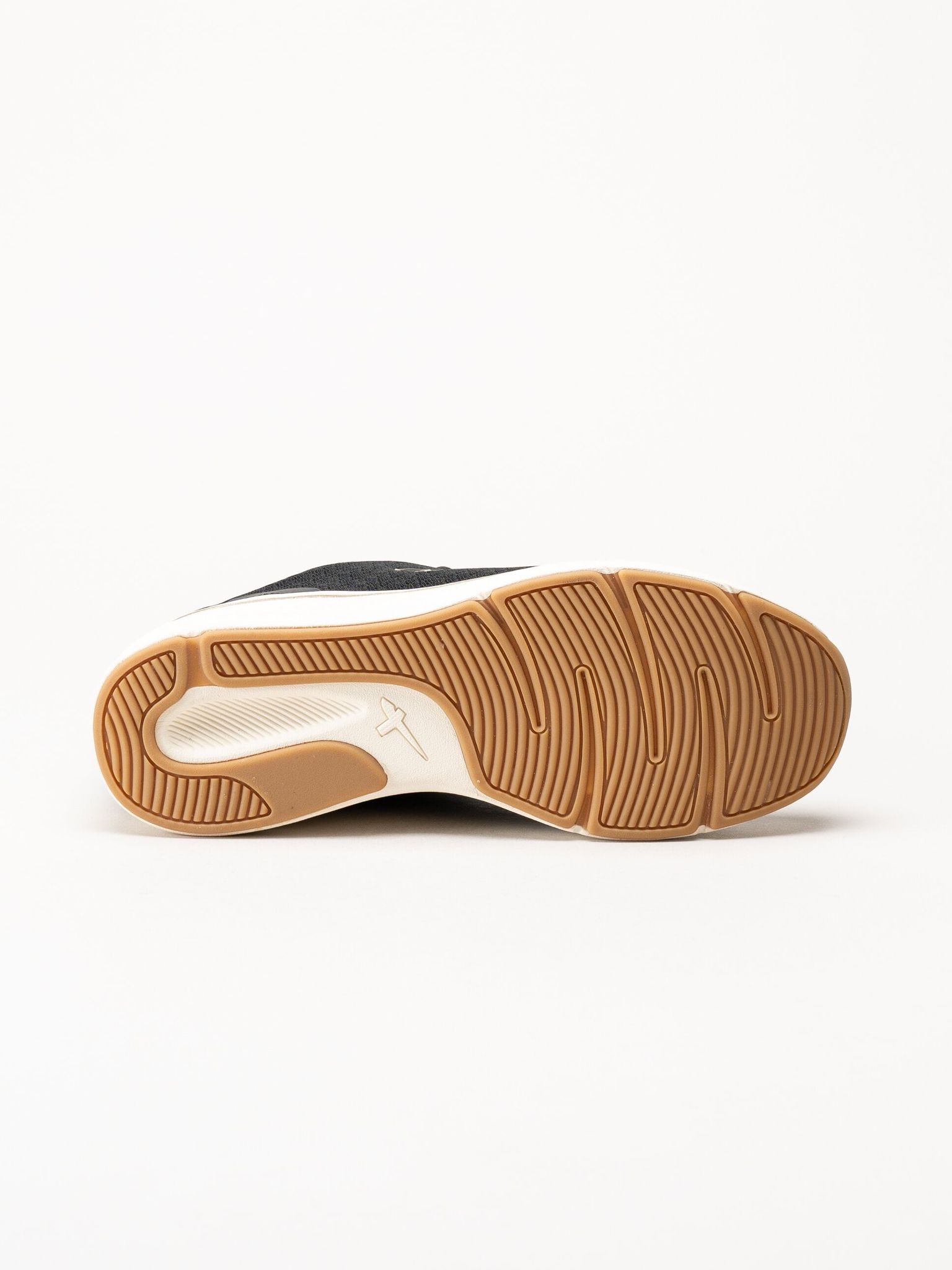 Tamaris - Svarta sneakers med kilklack