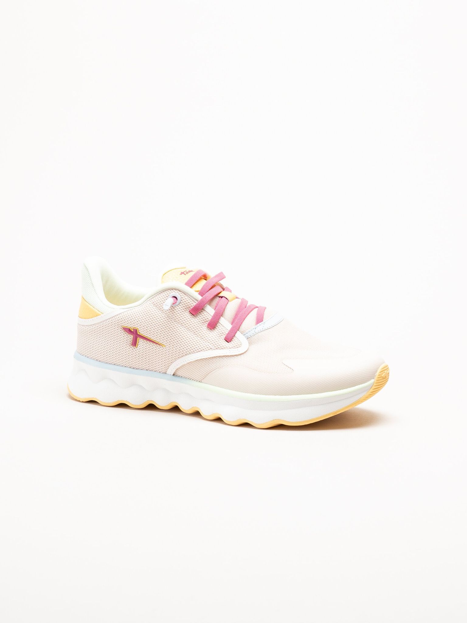 Tamaris - Rosa sneakers i mesh
