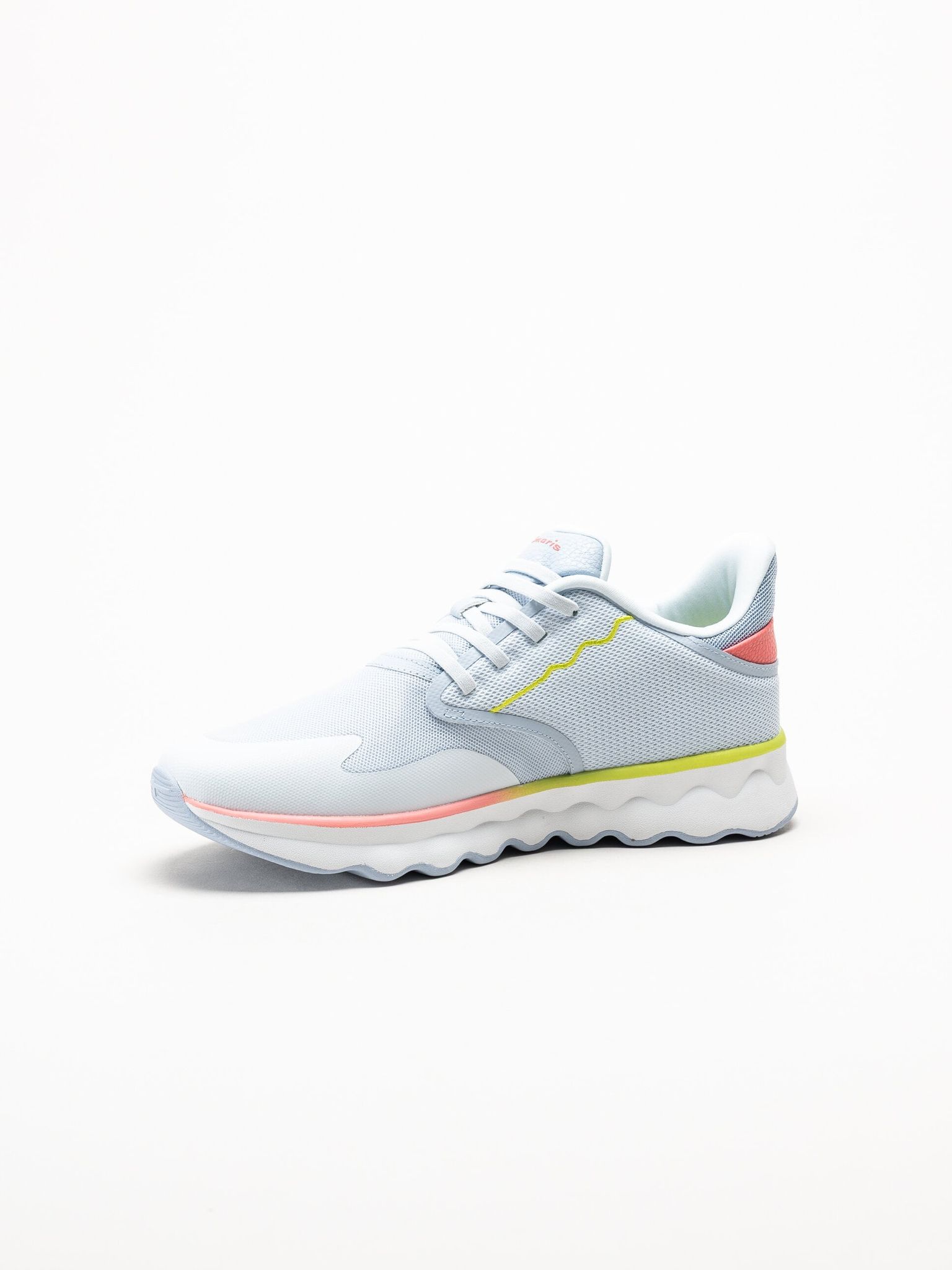 Tamaris - Ljusblå sneakers i mesh