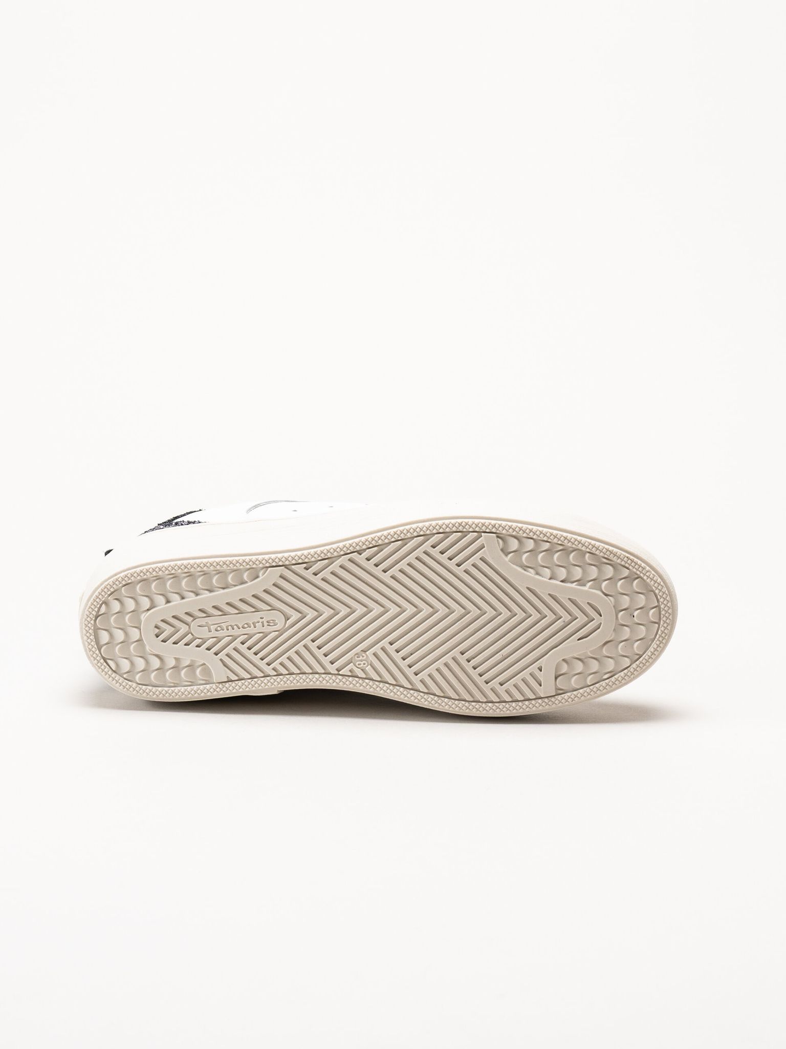 Tamaris - Flerfärgad glittriga sneakers