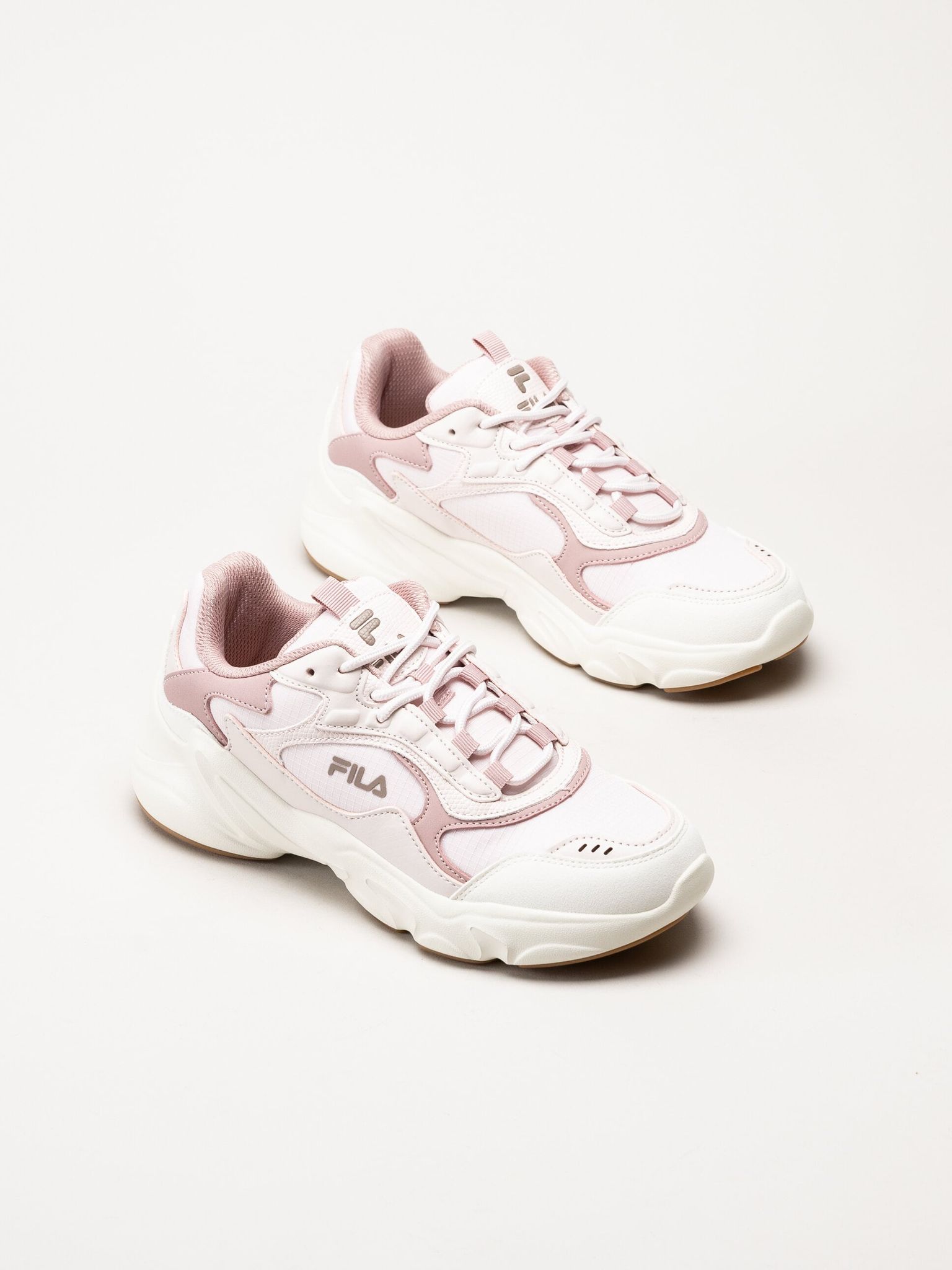 FILA - Collene A - Rosa sportskor i skinnimitation