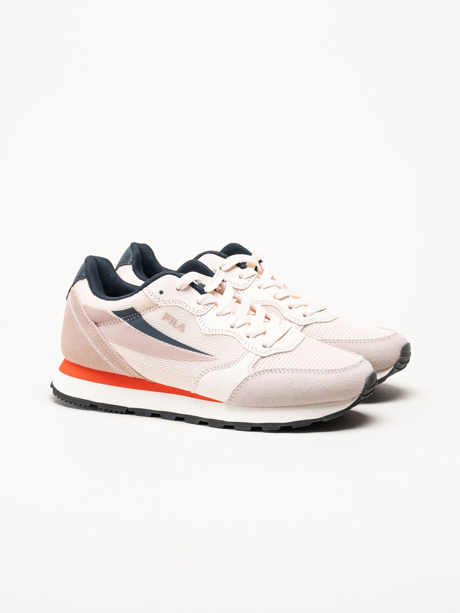 FILA - Hypert - Rosa sneakers i textil och mocka