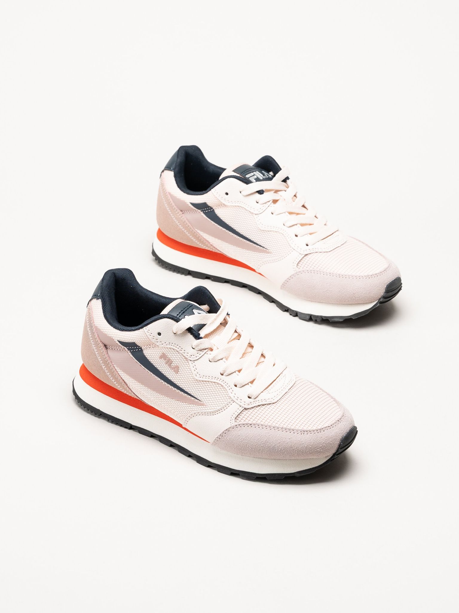 FILA - Hypert - Rosa sneakers i textil och mocka