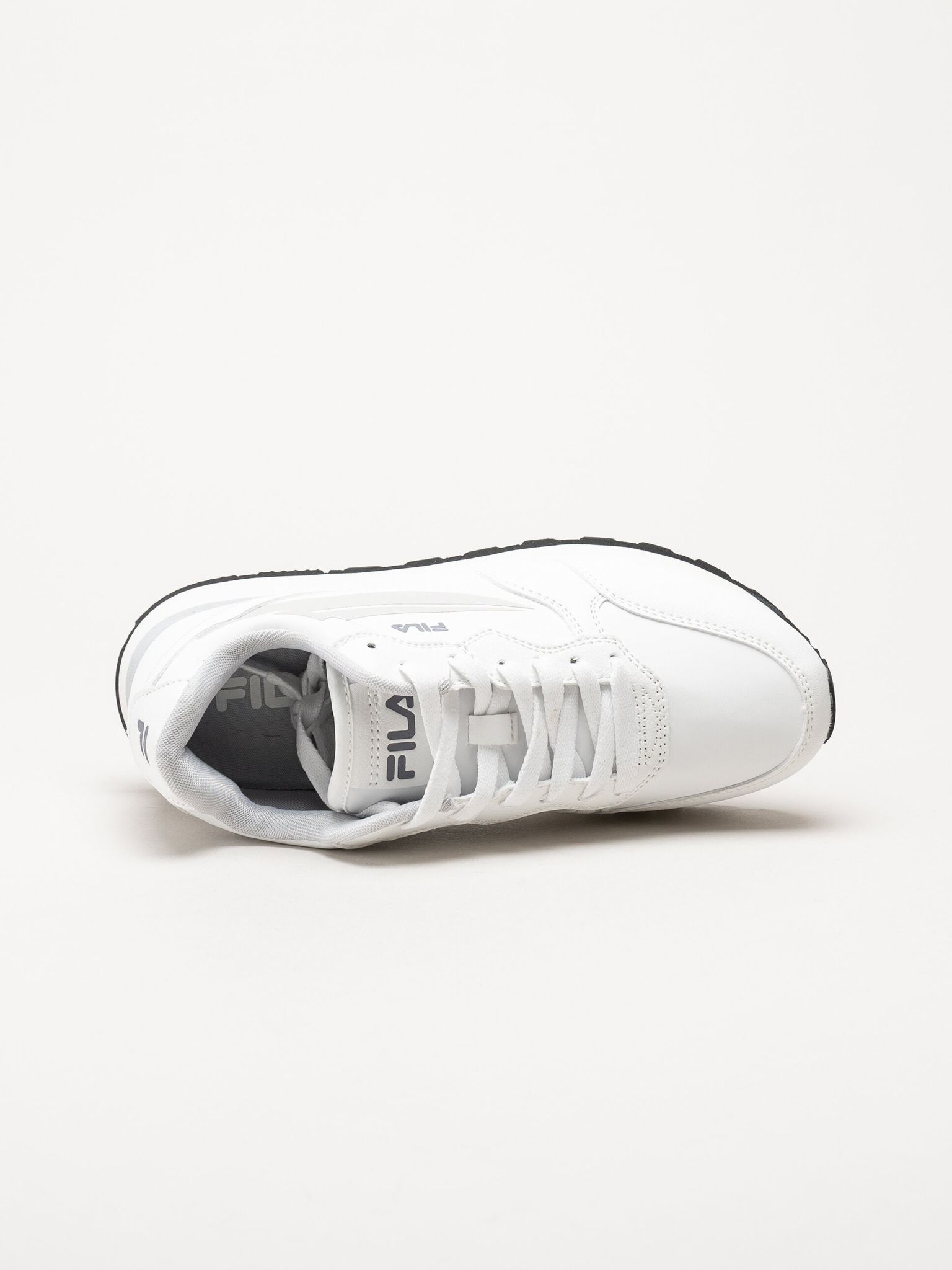 FILA - Hypert - Vita sneakers i skinnimitation