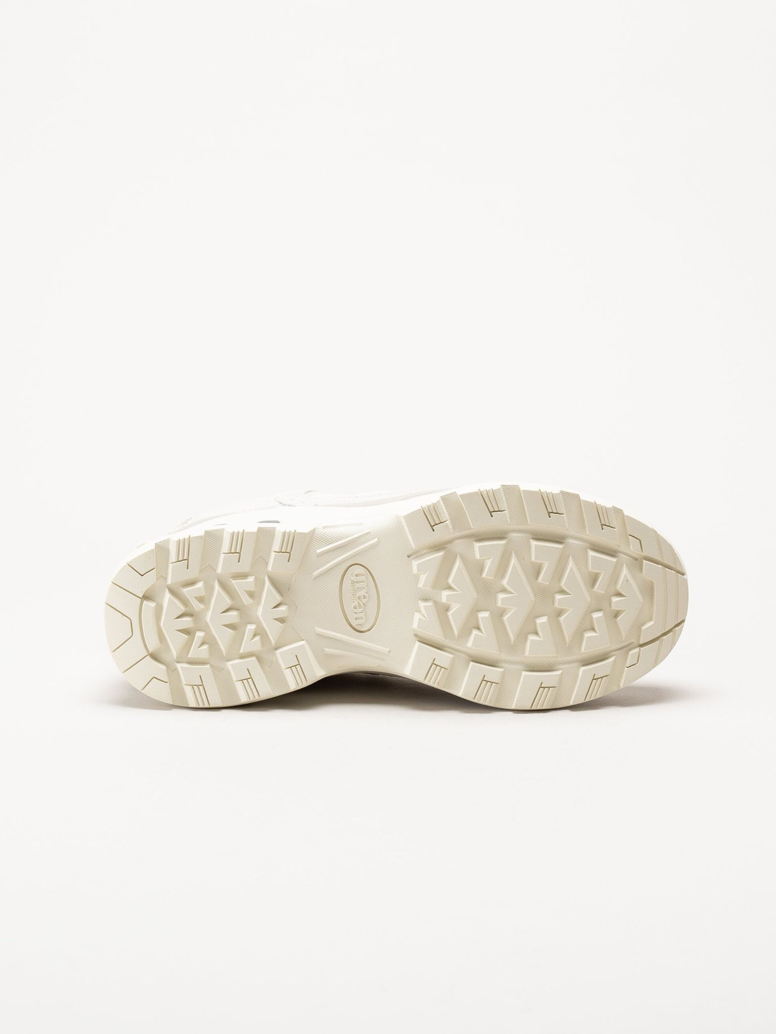 Green Comfort - London sneaker - Vita sneakers i mocka och mesh