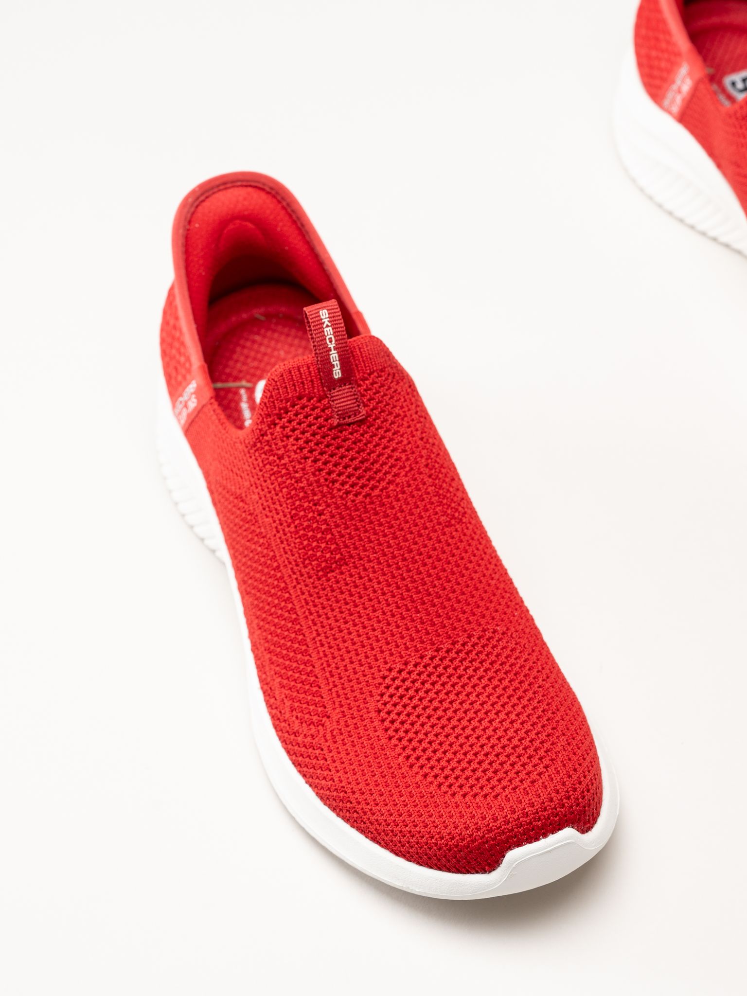 Skechers - Ultra Flex 3.0 - Röda slip-ins sneakers
