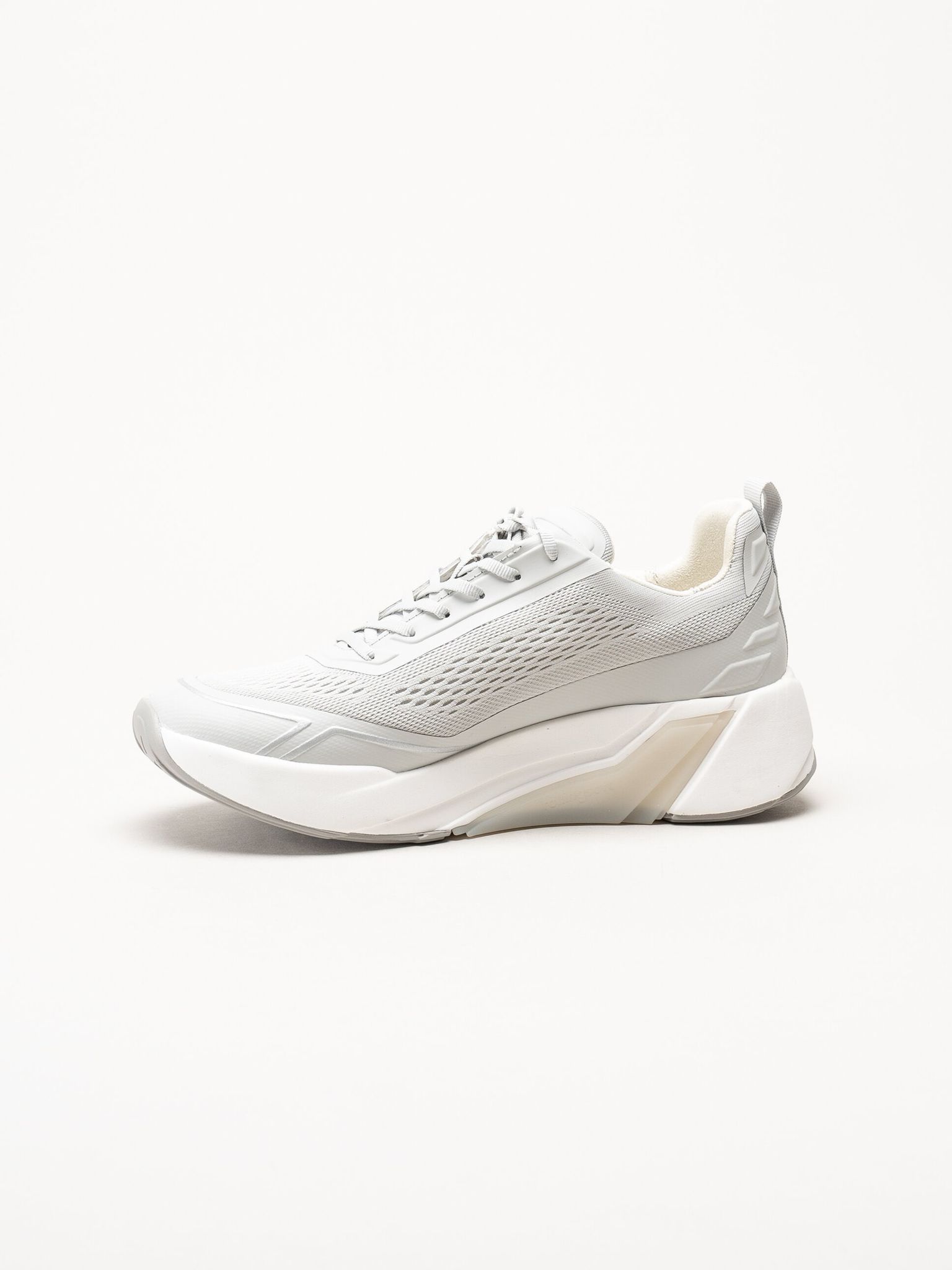 Gabor - Ljusgrå sneakers i mesh