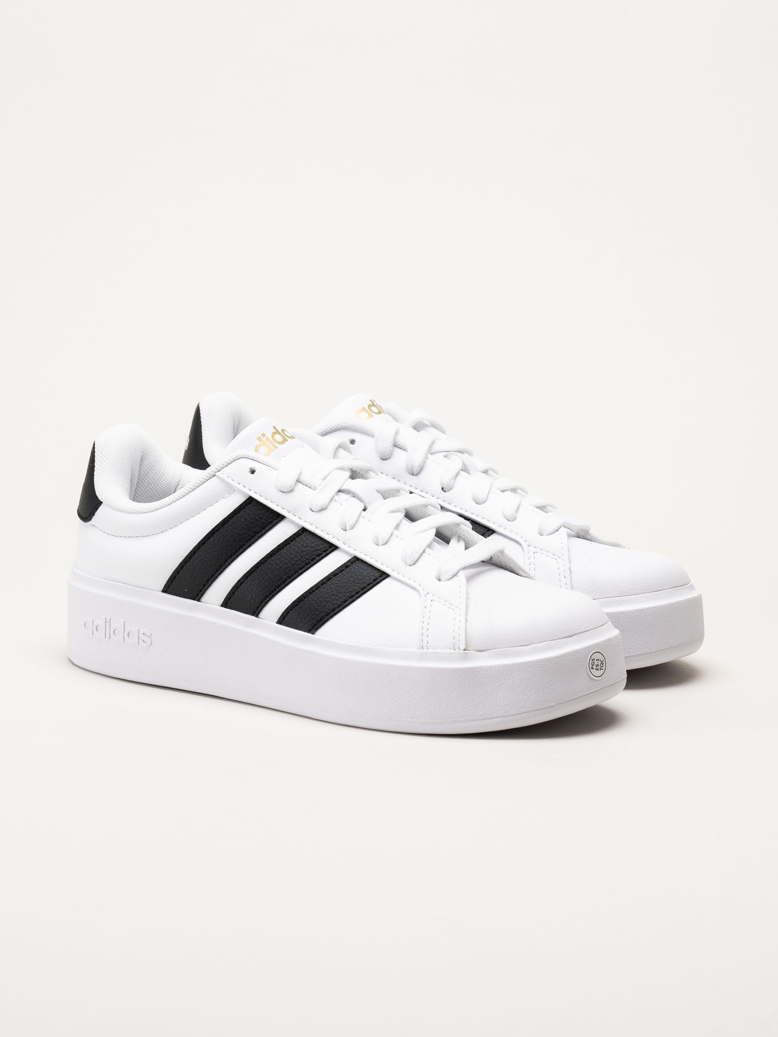 Adidas - Streettalk Bold - Vita platåsneaker