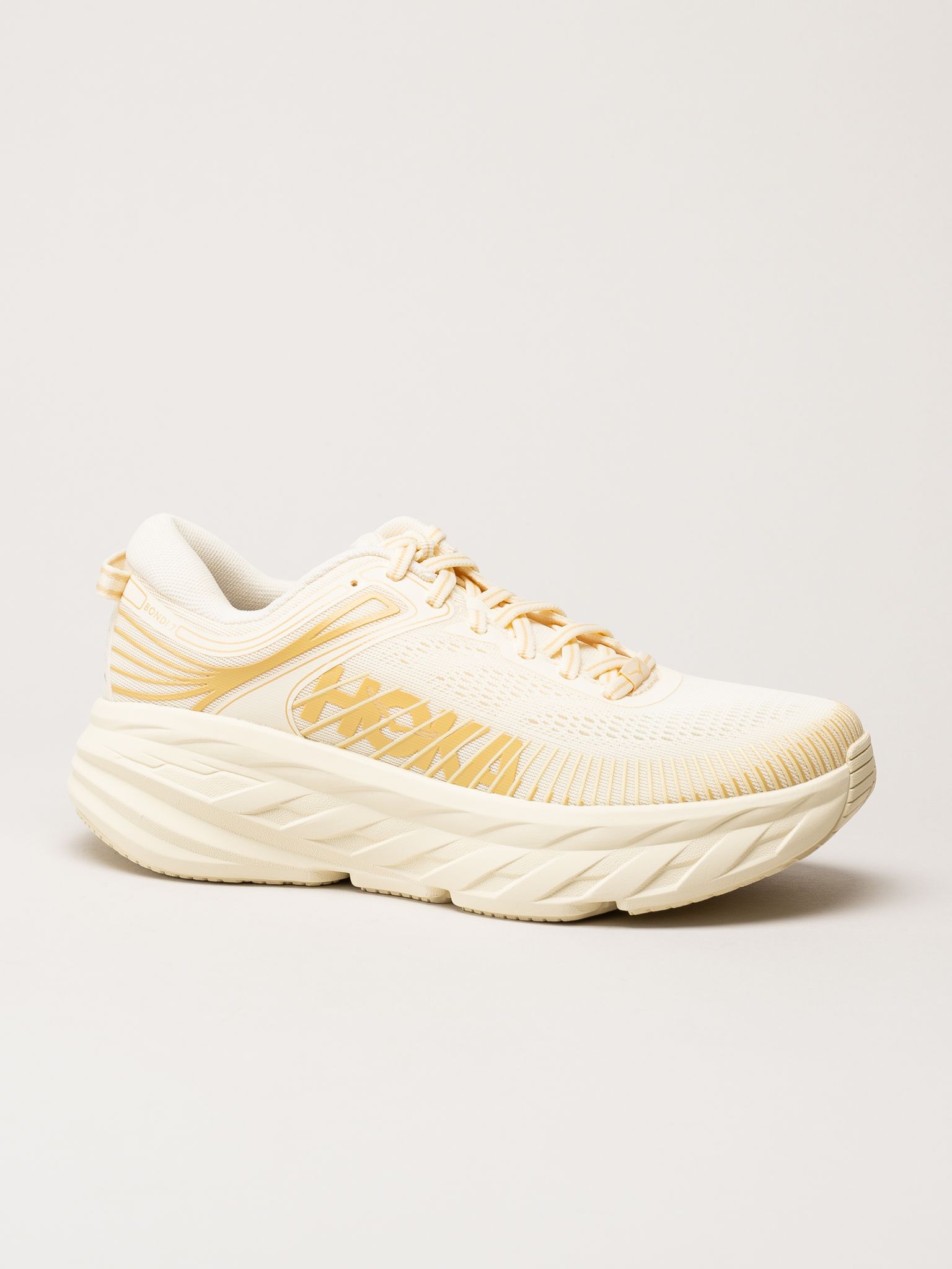 HOKA - Bondi 7 - Gula sportskor