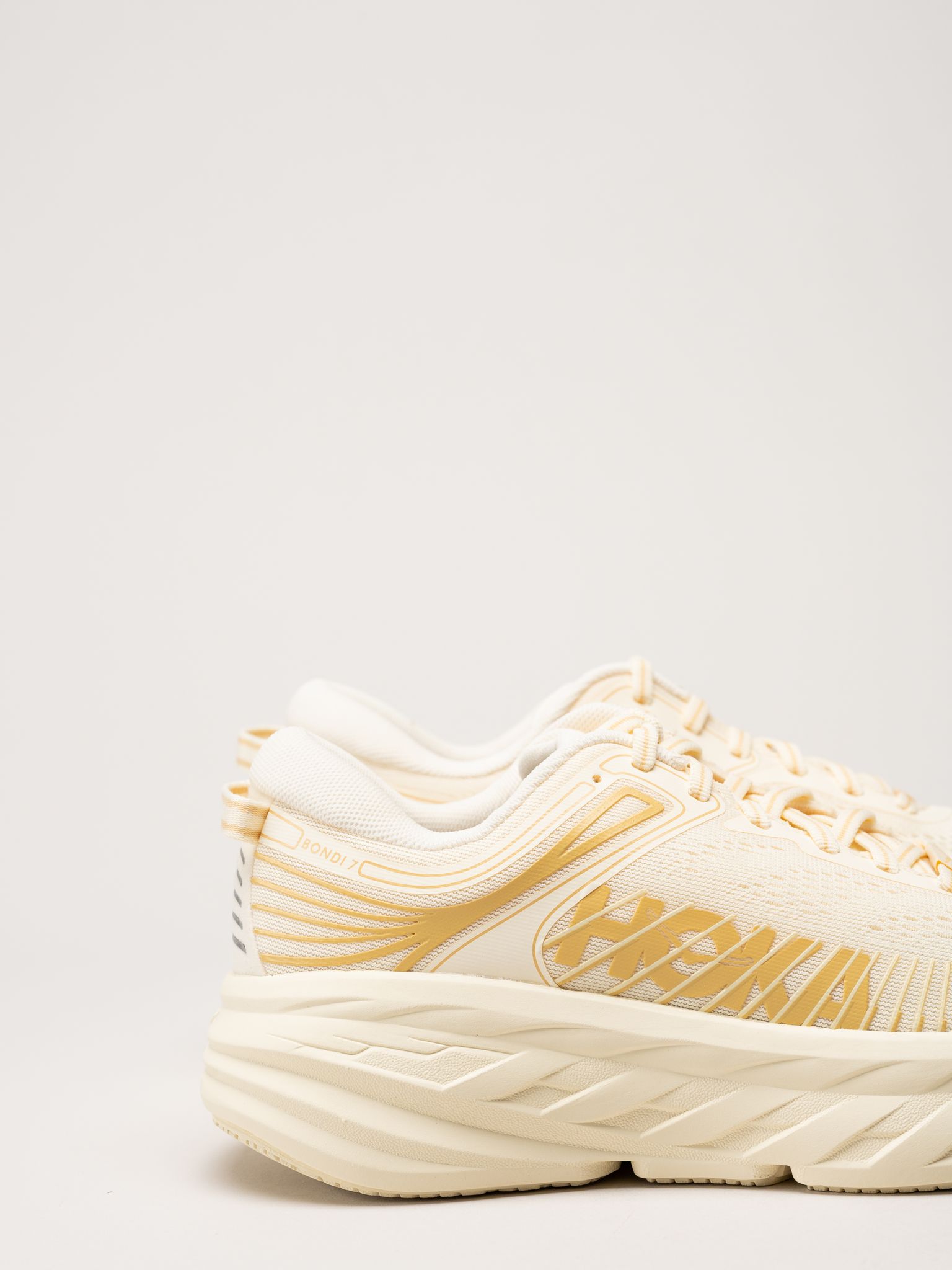 HOKA - Bondi 7 - Gula sportskor