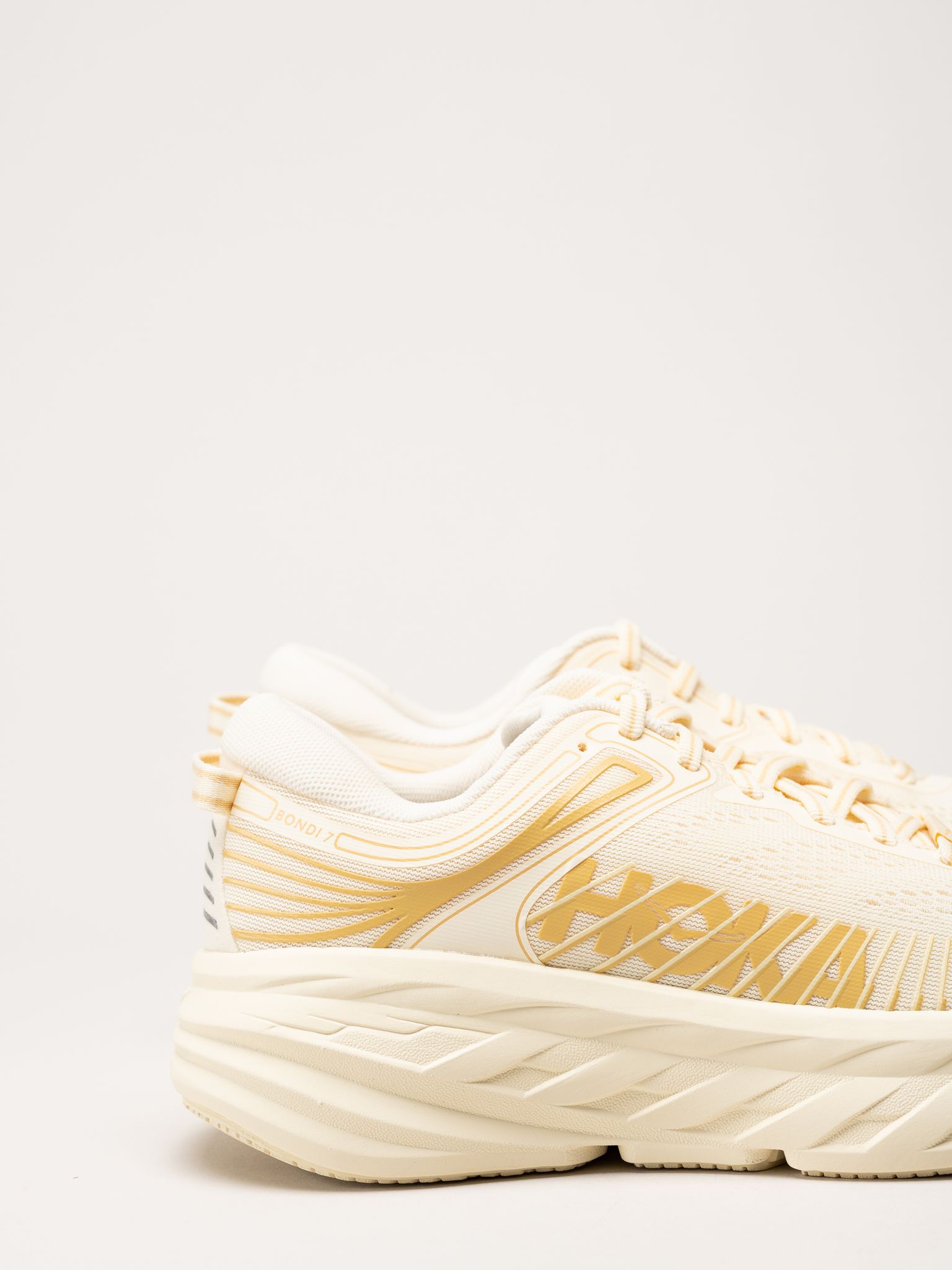 HOKA - Bondi 7 - Gula sportskor
