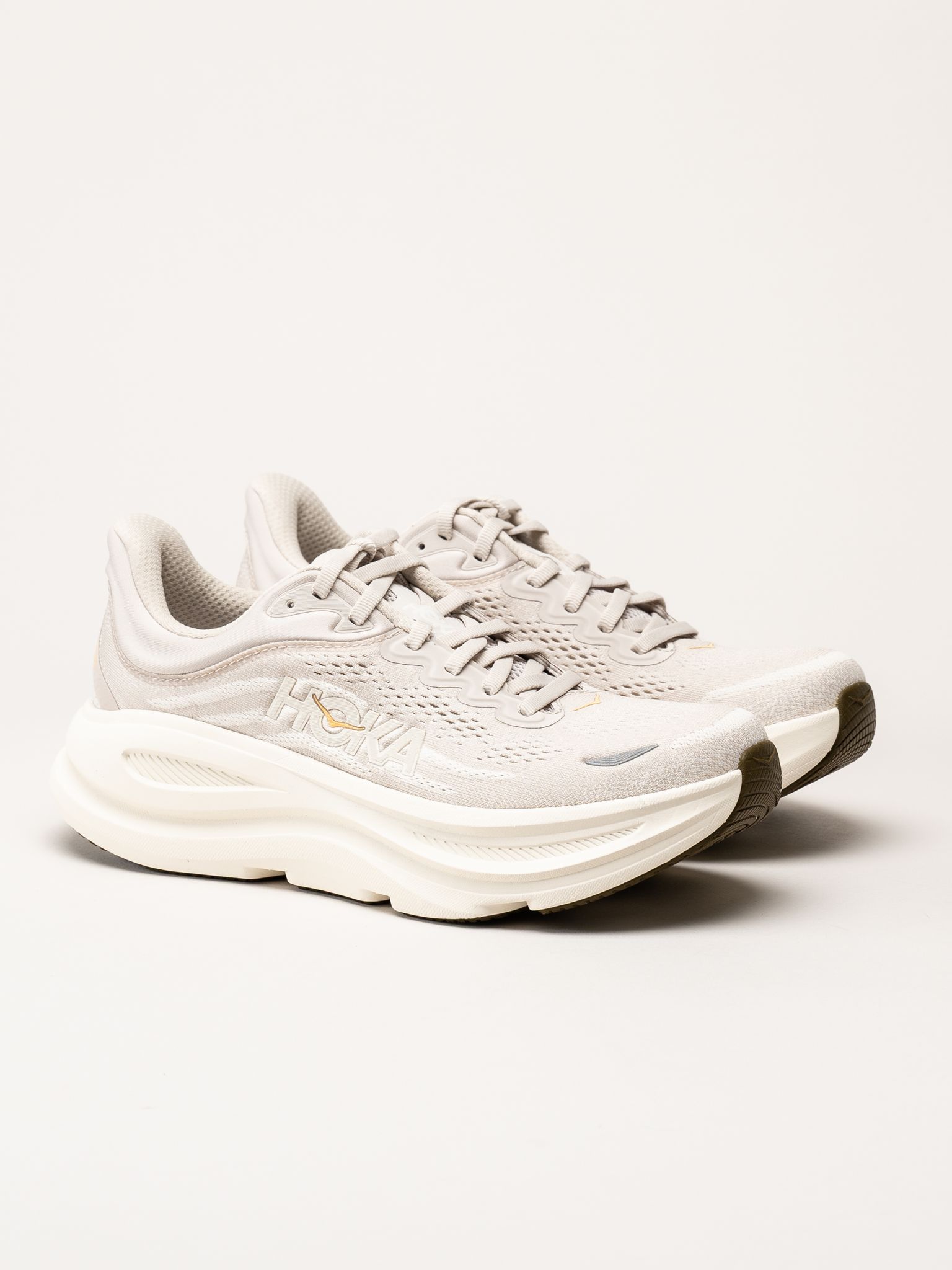 HOKA - Bondi 9 - Beige sneakers