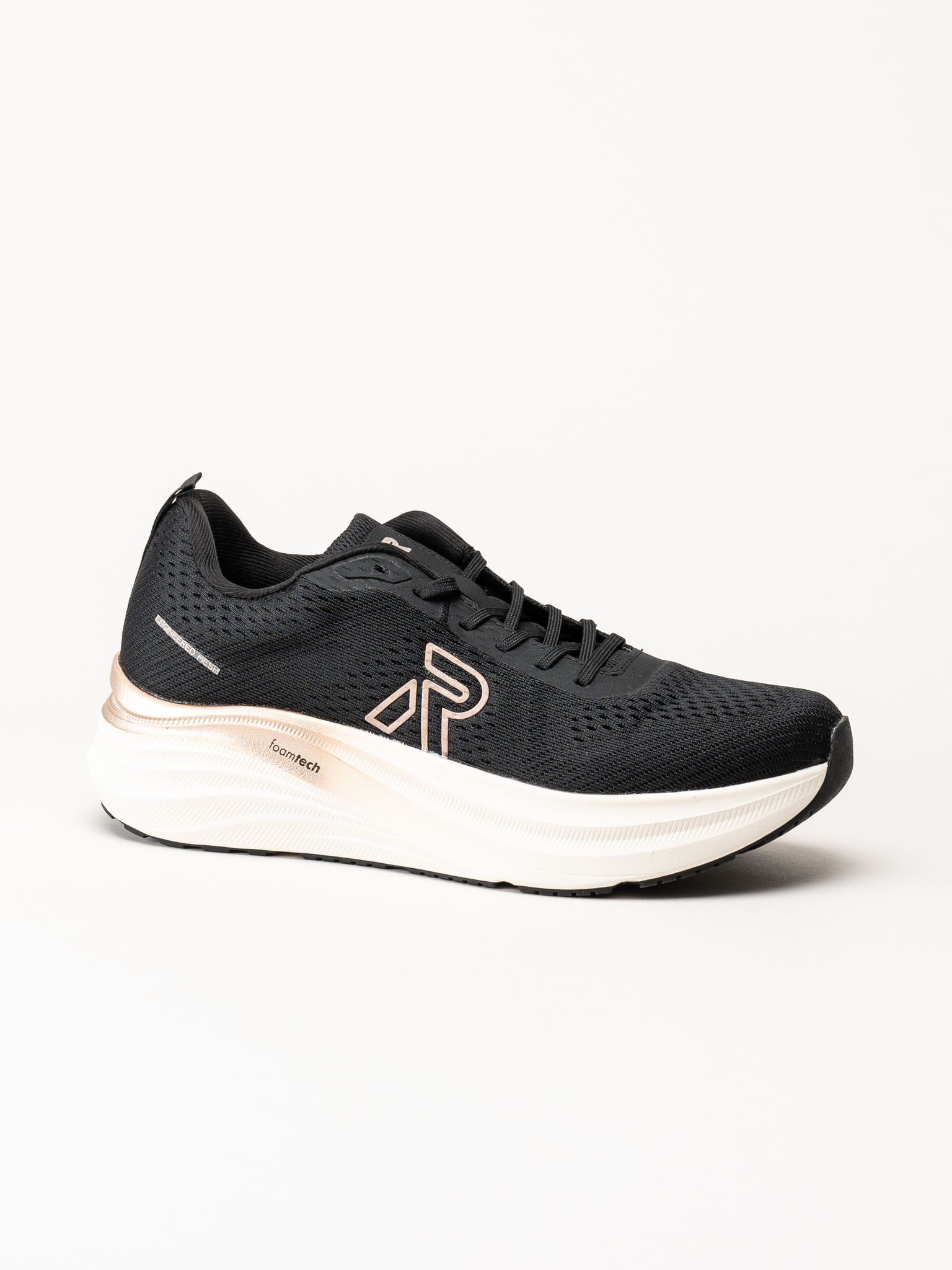 Rieker - Svarta sneakers i mesh