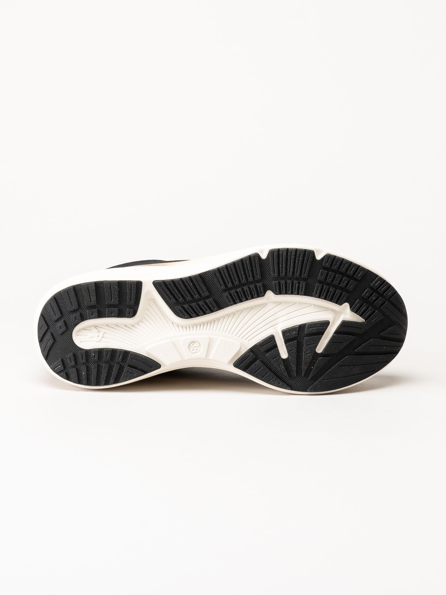Rieker - Svarta sneakers i mesh