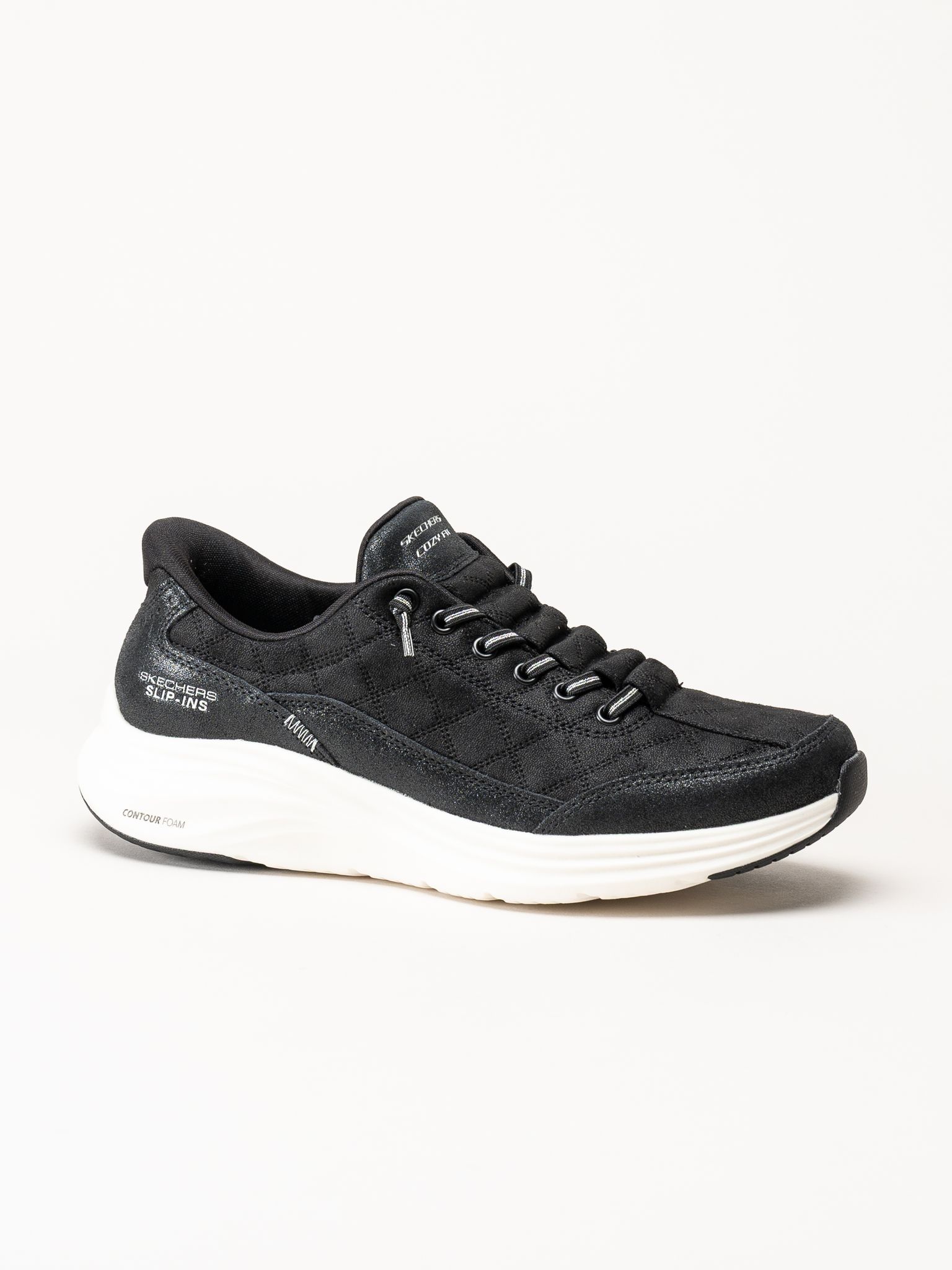 Skechers - Contour Foam - Cozy - Svarta sneakers