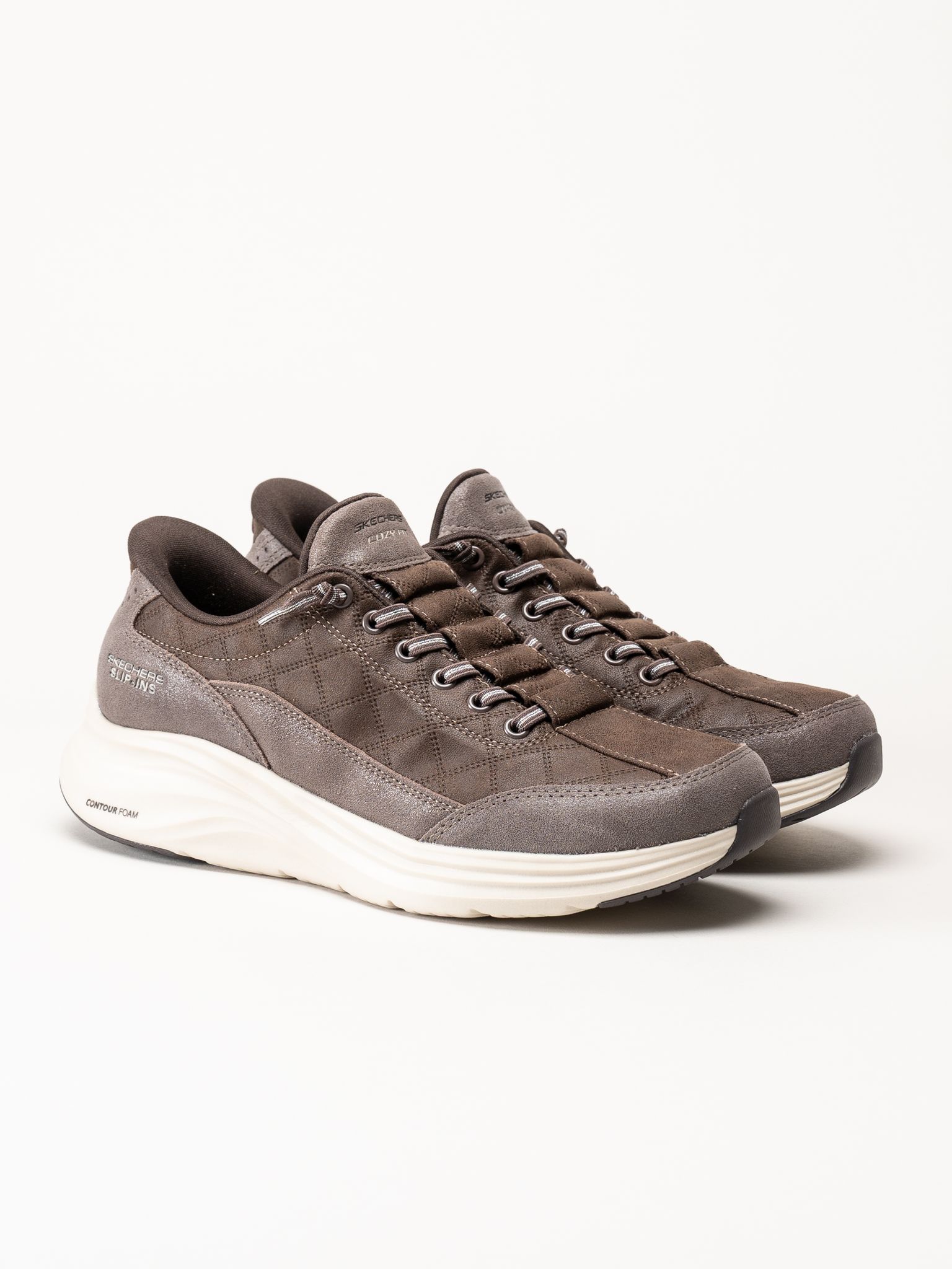 Skechers - Contour Foam - Cozy - Bruna sneakers