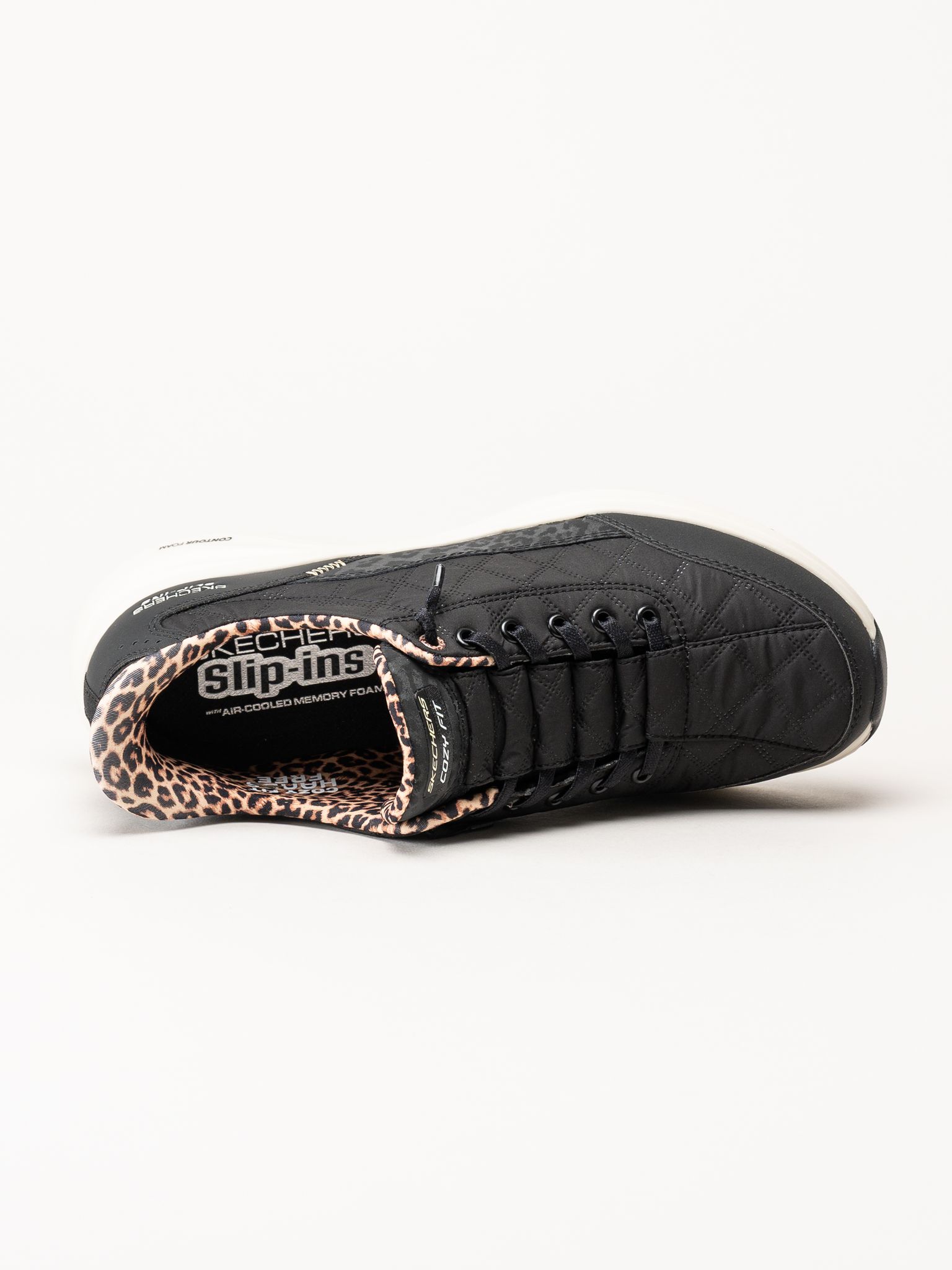 Skechers - Contour Foam - Cozy - Svarta sneakers