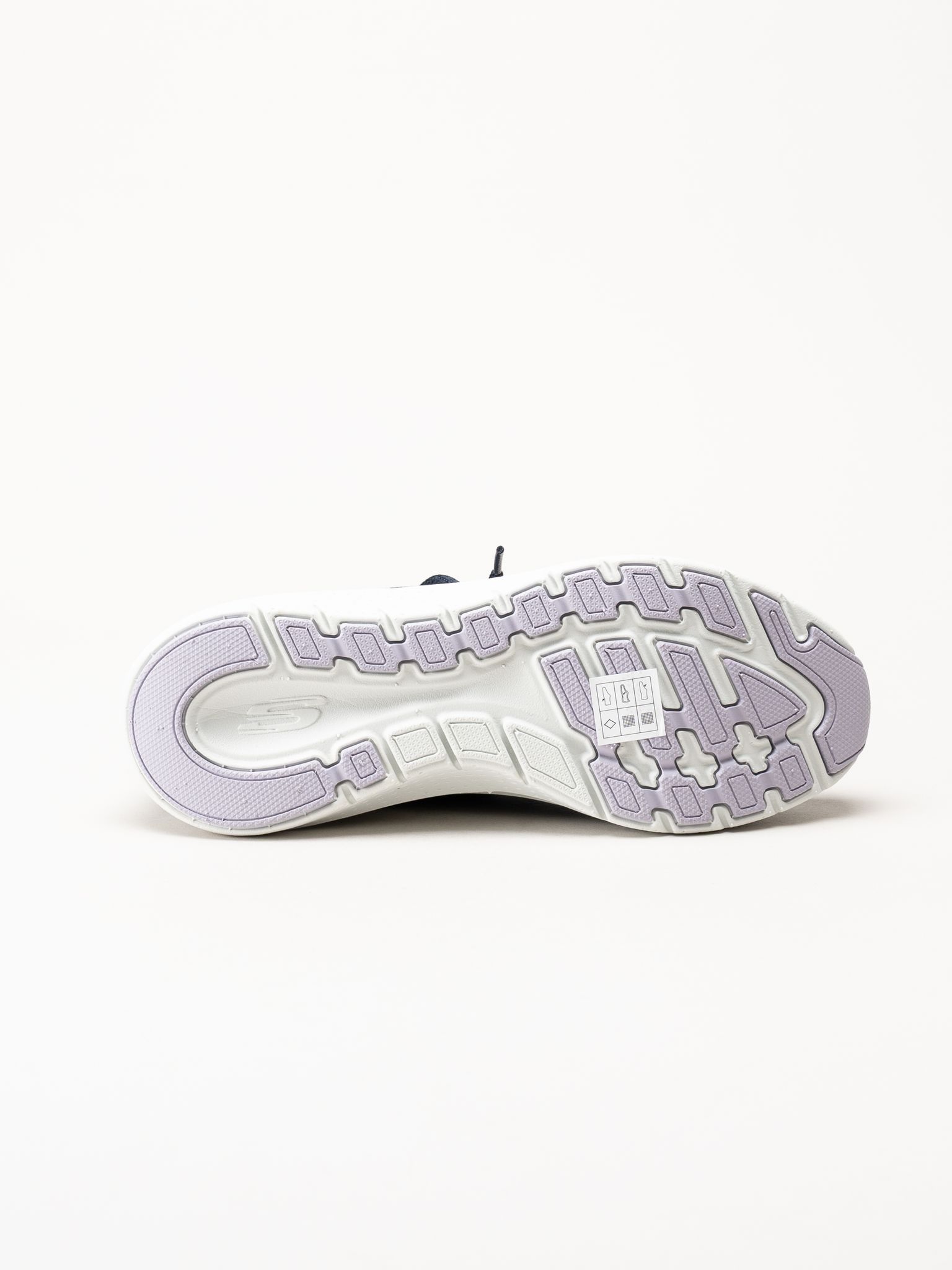 Skechers - Arch Fit 2.0 - Marinblå slip-ins sneakers