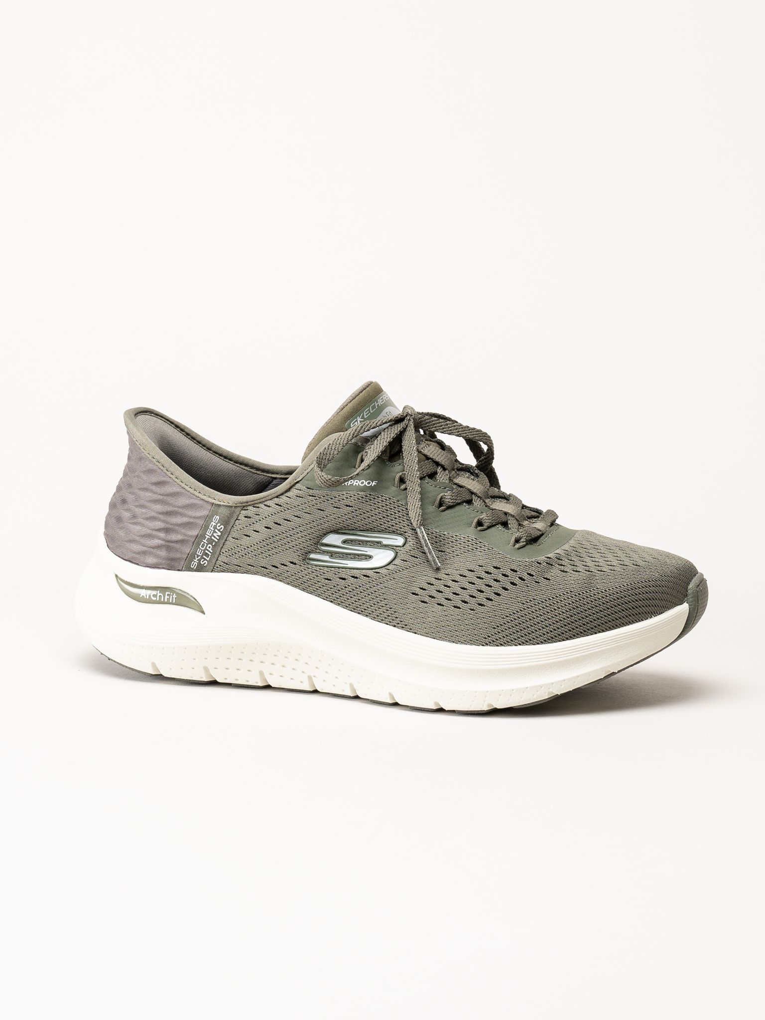 Skechers - Arch Fit 2.0 - Olivgröna sneakers