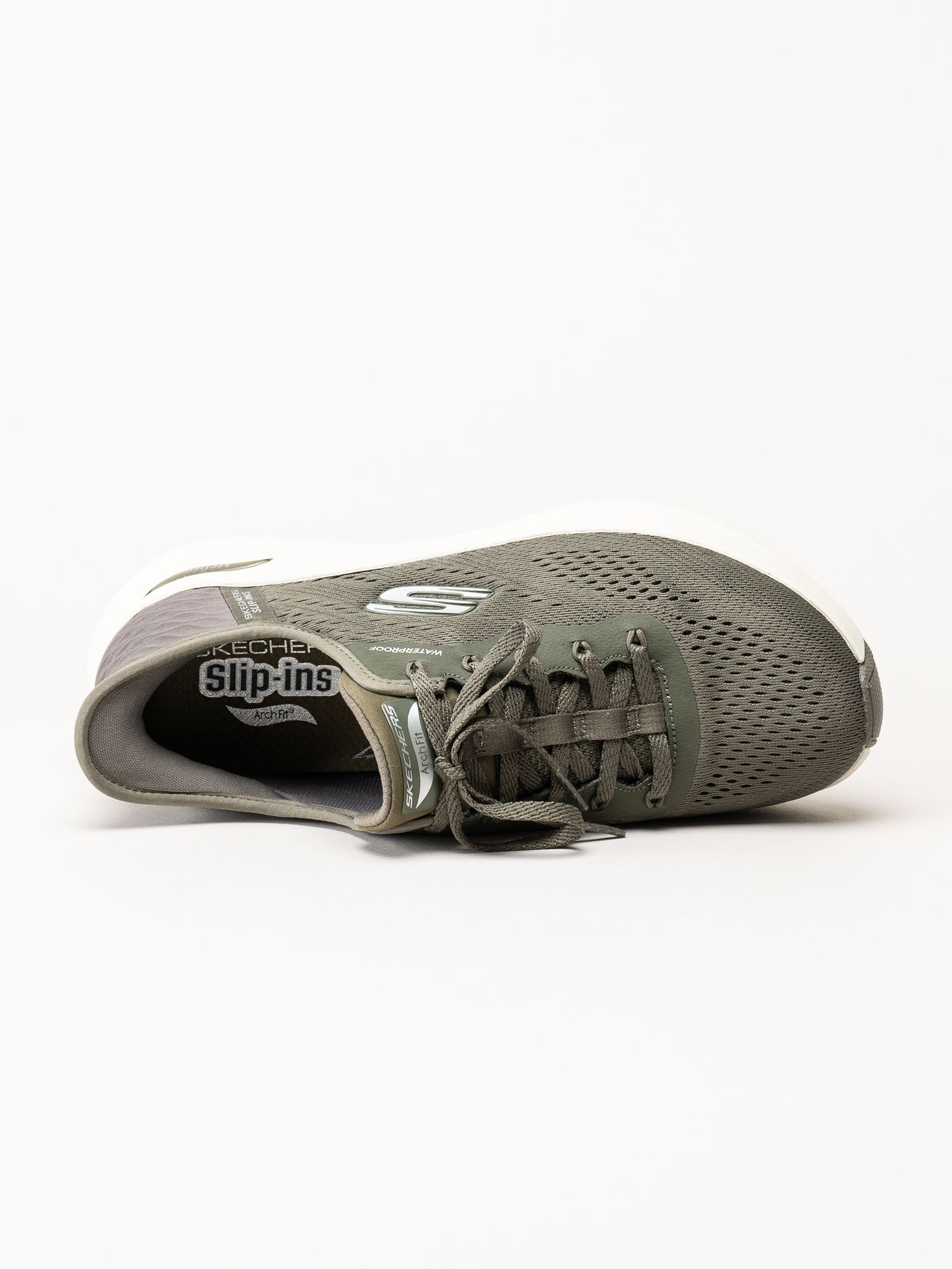Skechers - Arch Fit 2.0 - Olivgröna sneakers