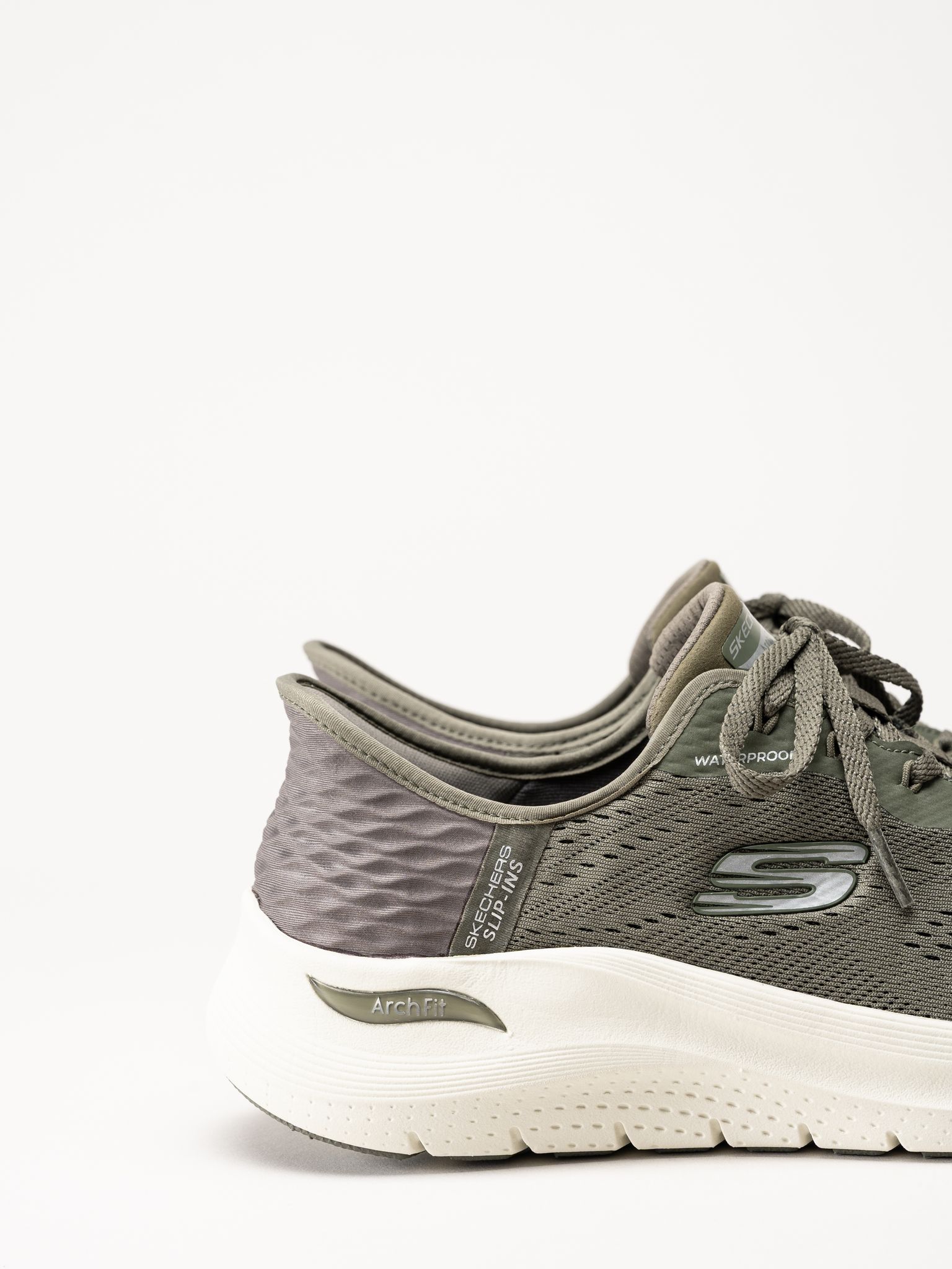 Skechers - Arch Fit 2.0 - Olivgröna sneakers