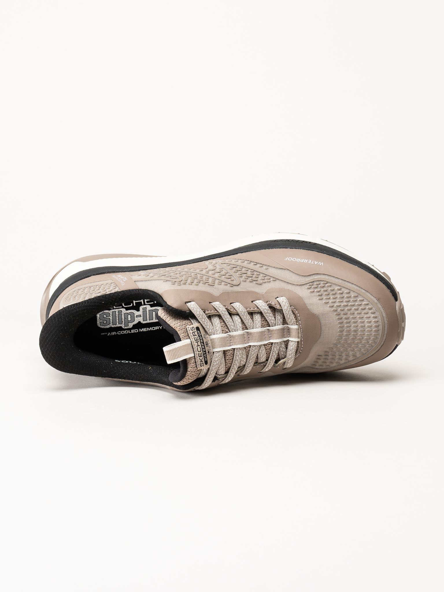 Skechers - Switch Back - Mist - Beige sportskor