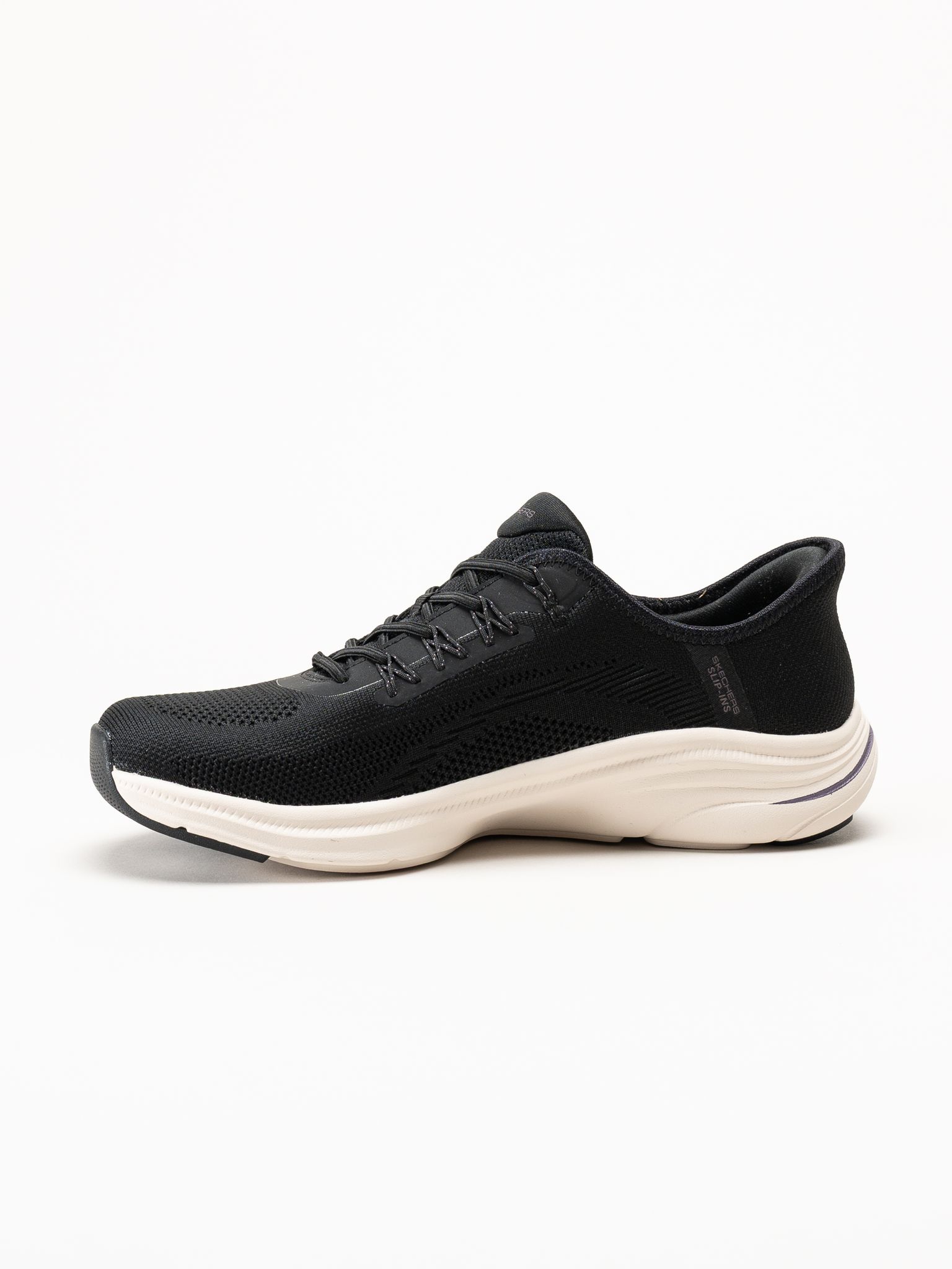 Skechers - DLux Comfort 2.0 - Svarta slip-ins sneakers