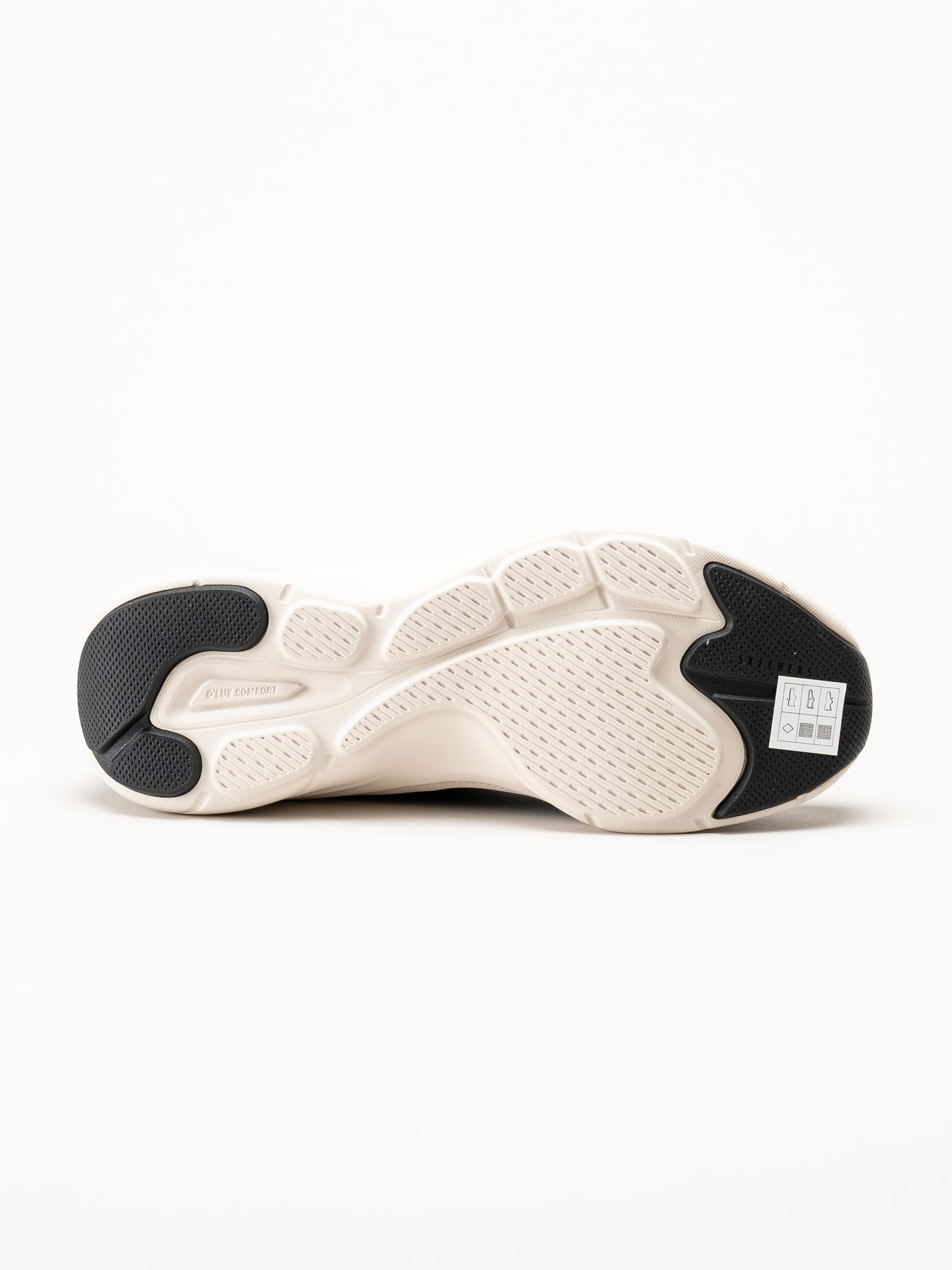 Skechers - DLux Comfort 2.0 - Svarta slip-ins sneakers