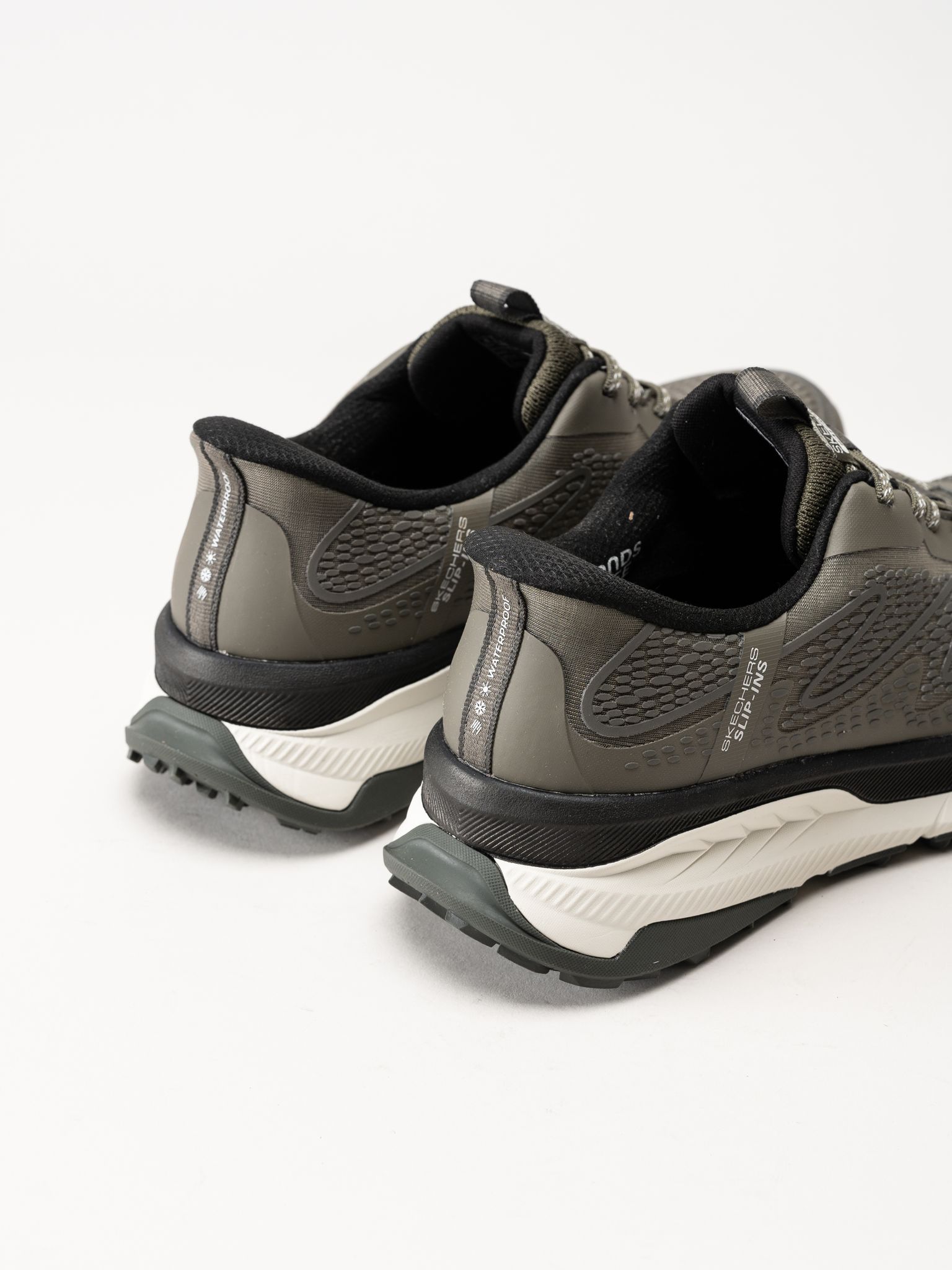 Skechers - Switch Back - Mist - Olivgröna sportskor