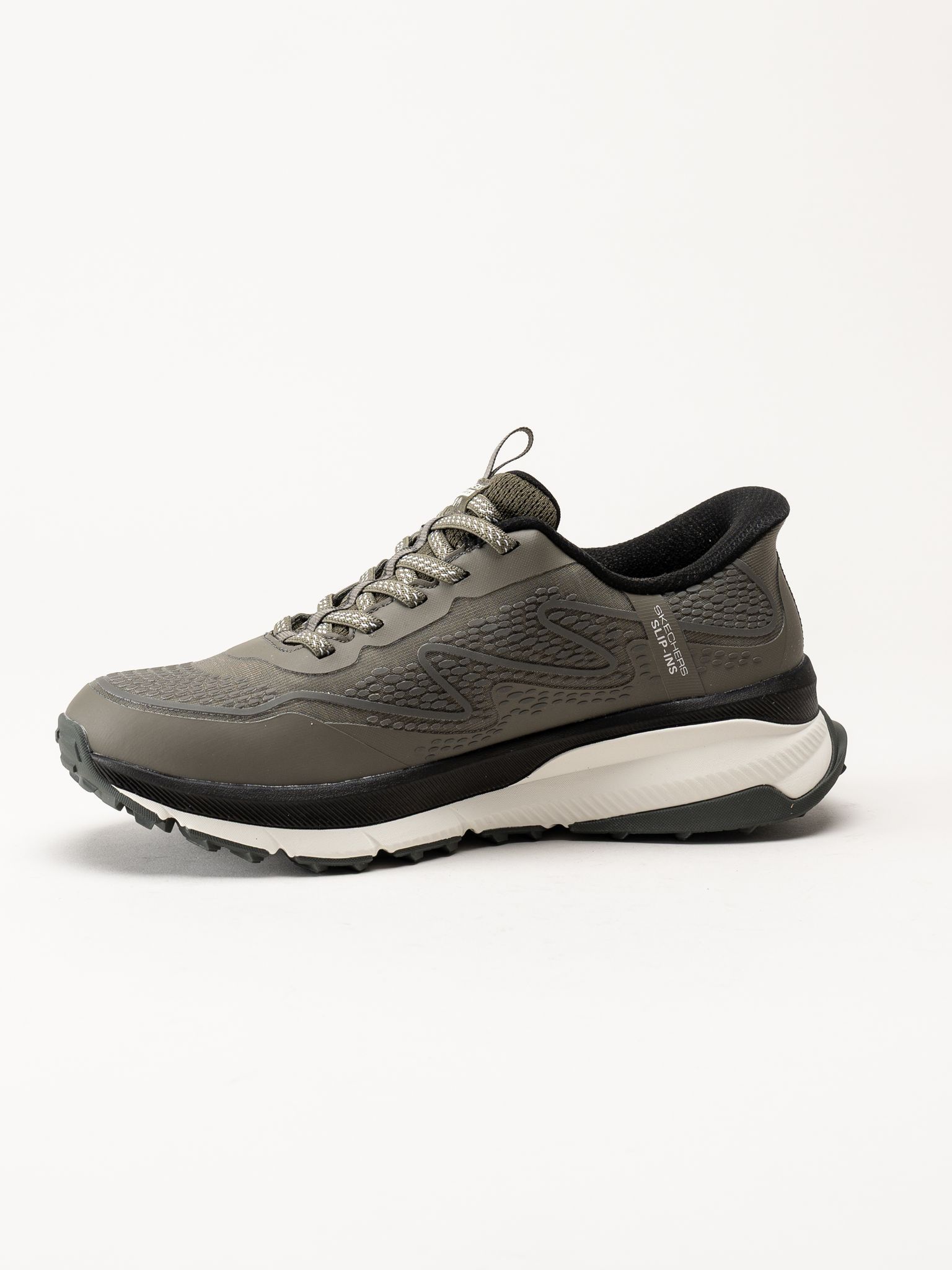 Skechers - Switch Back - Mist - Olivgröna sportskor